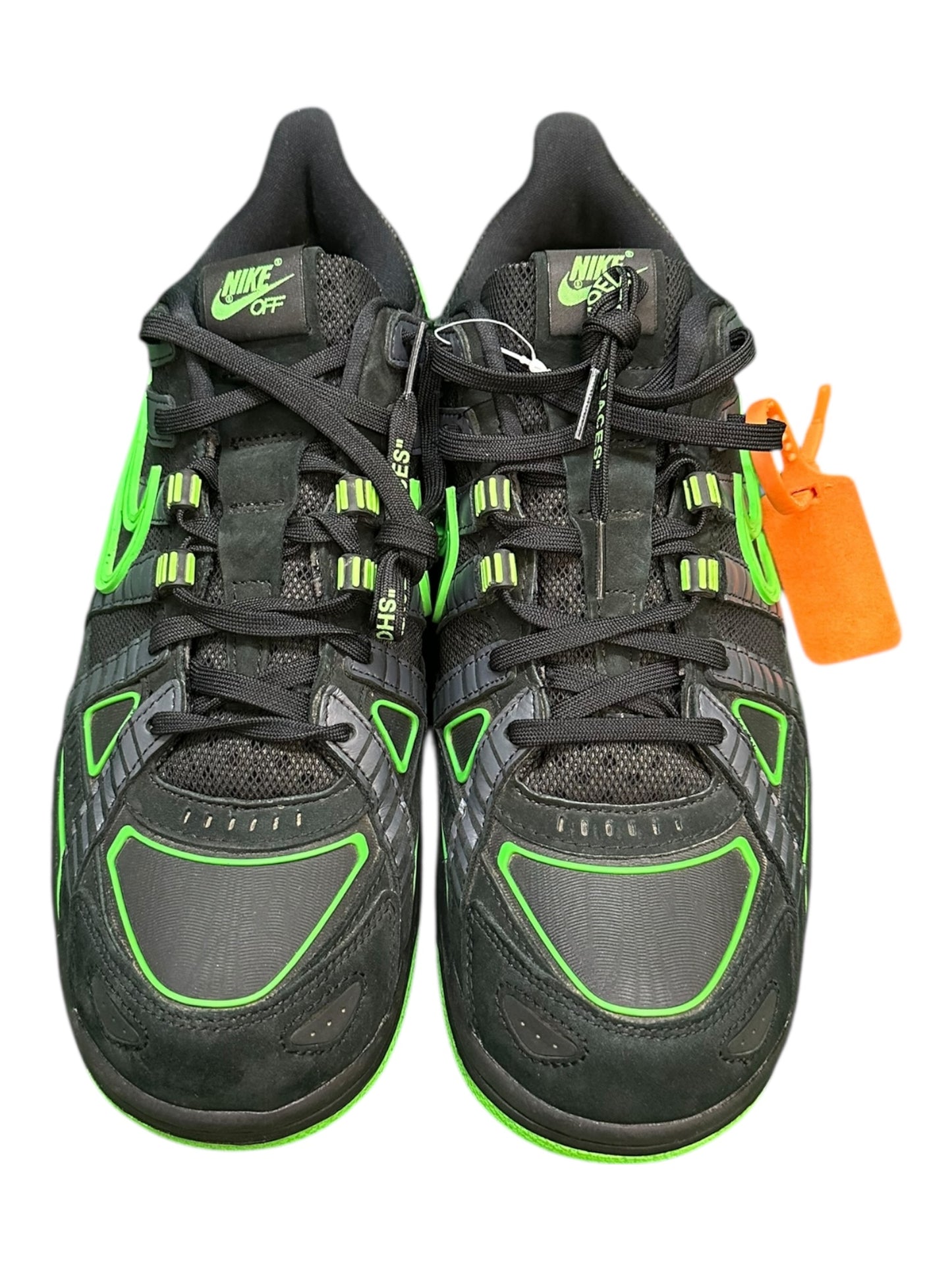 Nike Air Rubber Dunk Off-White Green Strike - Used/Worn