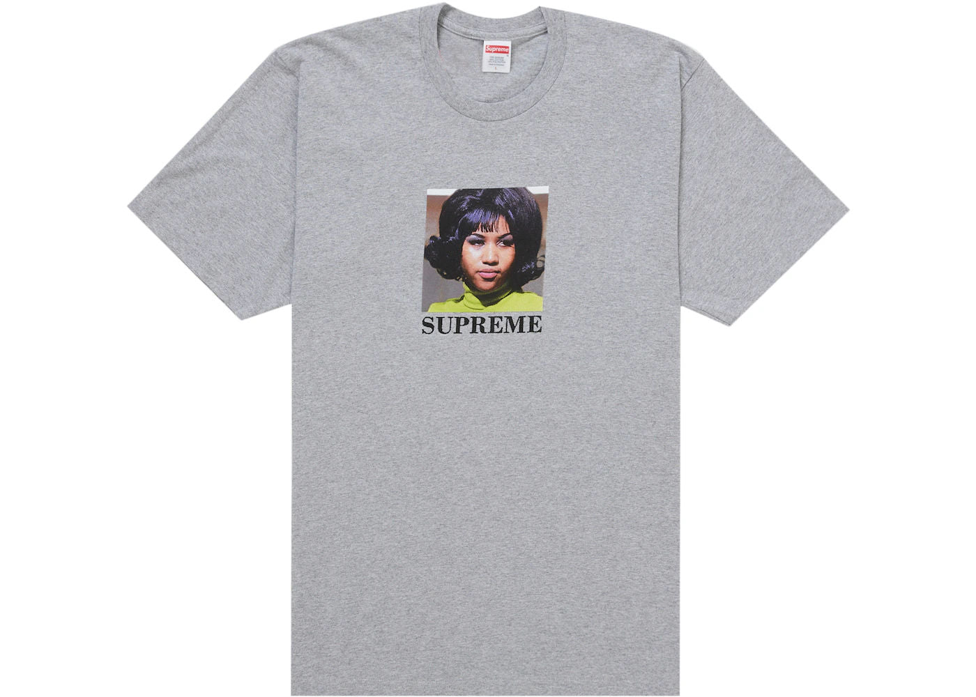 Supreme Aretha Tee Heather Grey - New W/ Tags
