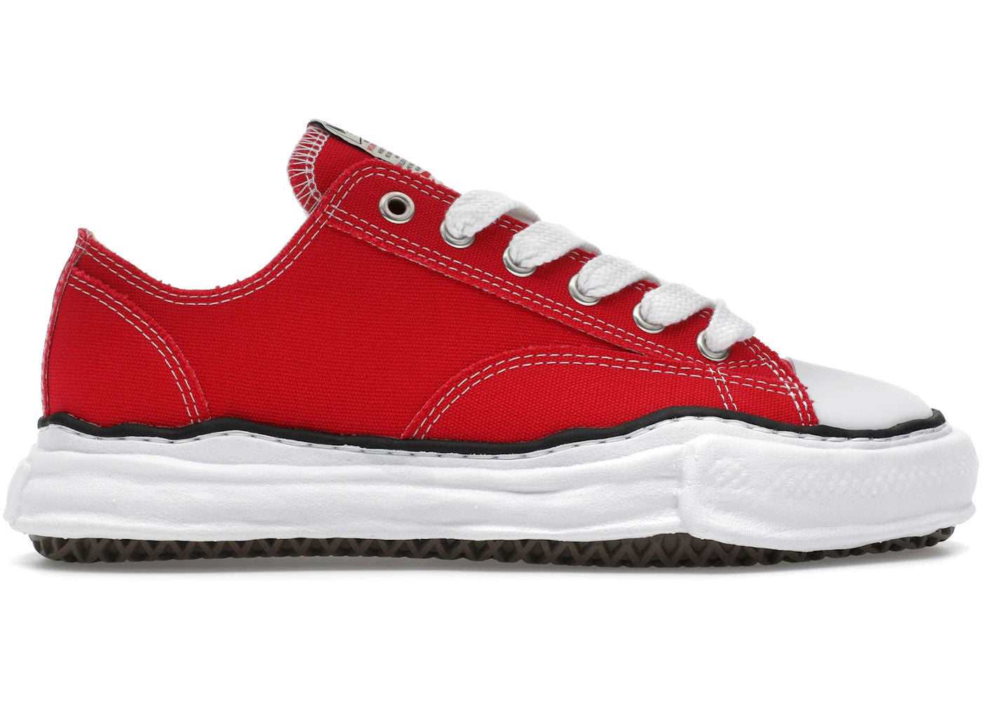 Maison Mihara Yasuhiro Peterson OG Sole Canvas Low Red - New with box