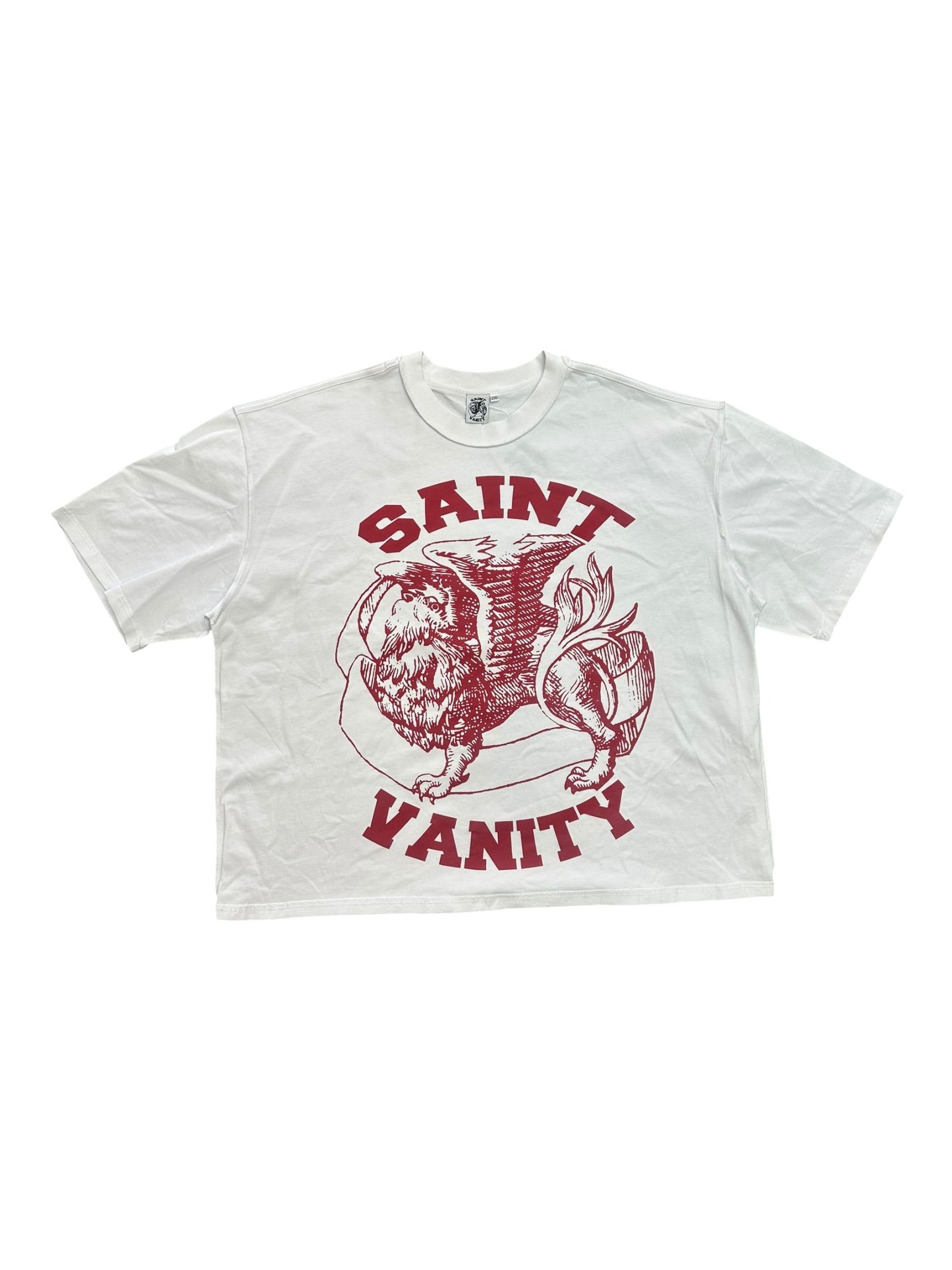 Saint Vanity White/Red Griffin T-Shirt - new with tags