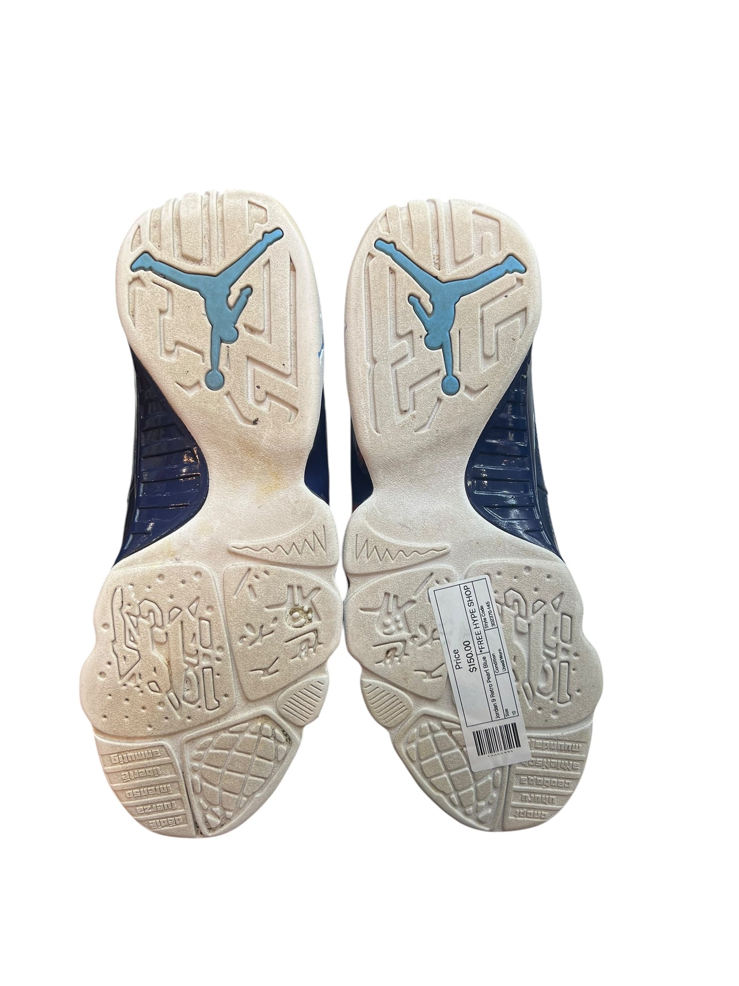 Jordan 9 Retro Pearl Blue - Used/Worn