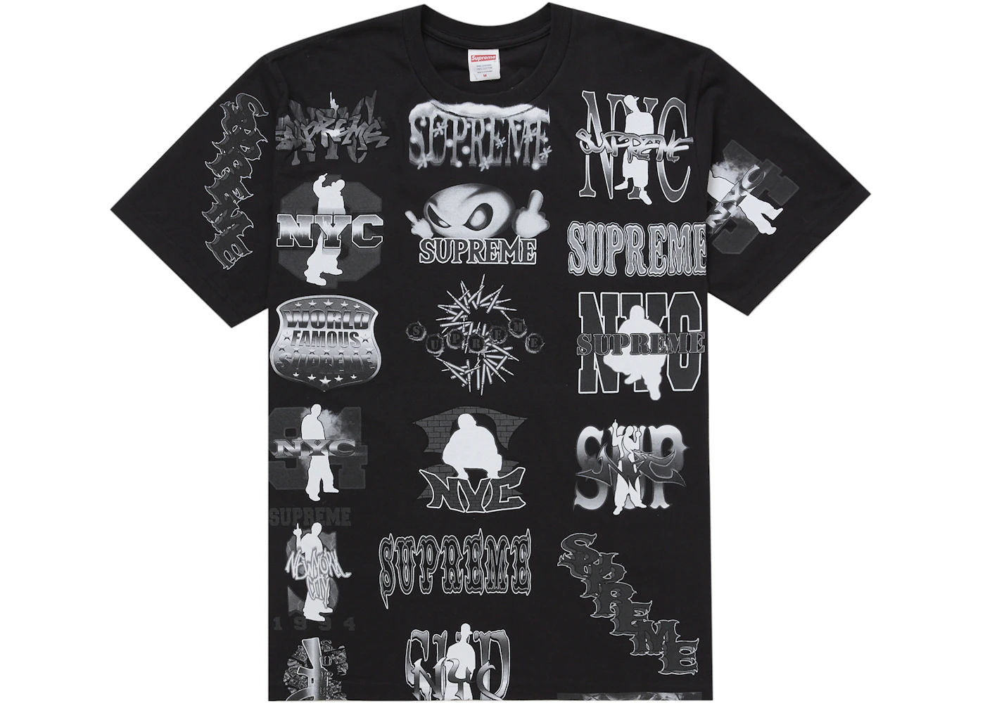 Supreme Flash Tee Black