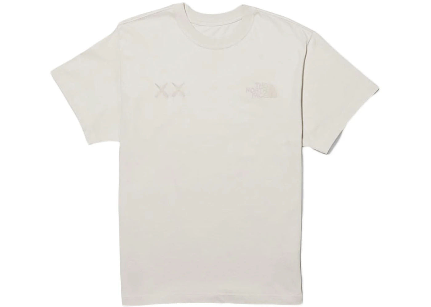 KAWS x The North Face T-shirt Moonlight Ivory