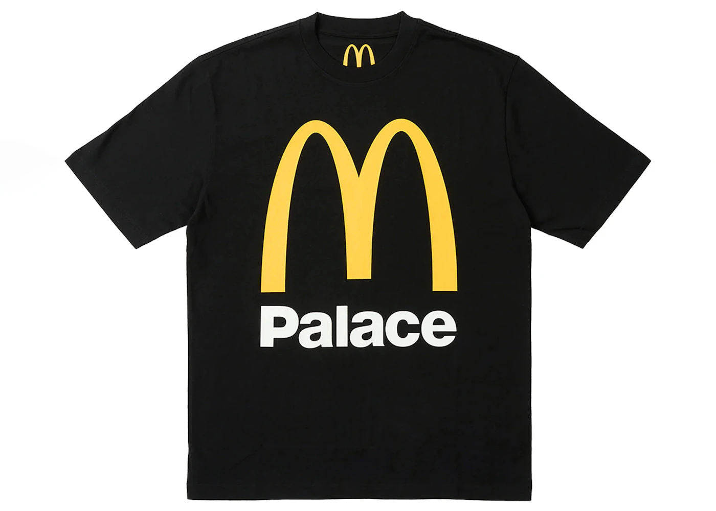 Palace x McDonald's Logo T-shirt Black