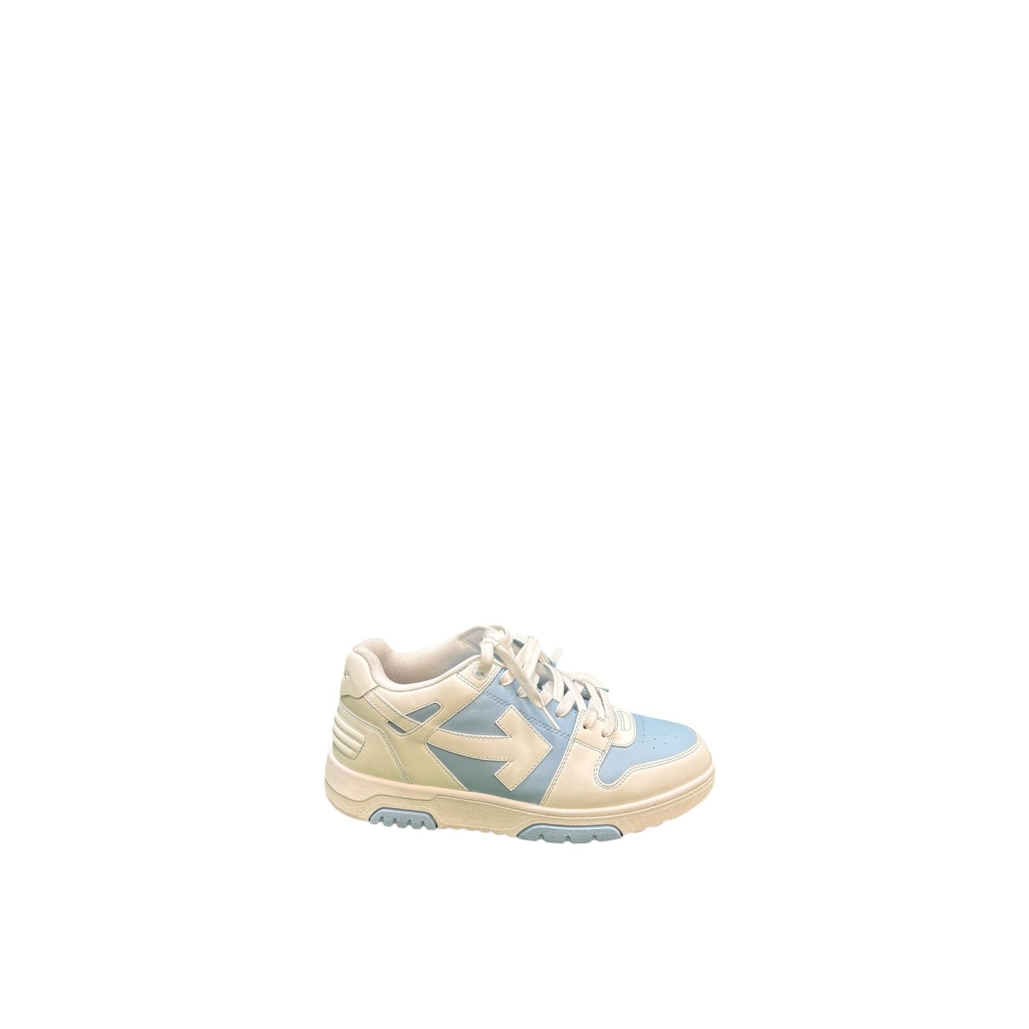 OFF-WHITE Out Of Office OOO Low Tops Light Blue White - Used / rep box