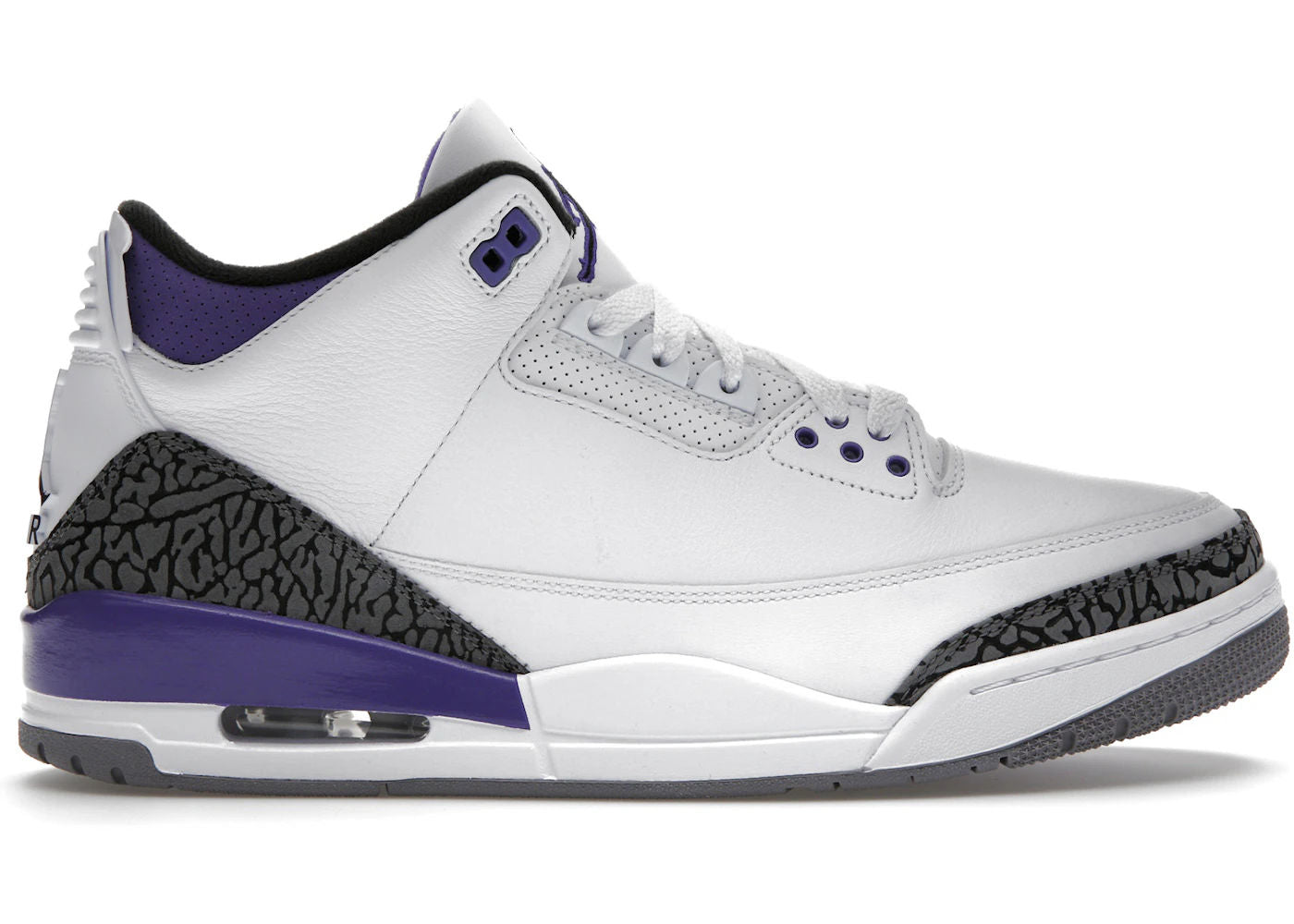 Jordan 3 Retro Dark Iris - Used / rep box
