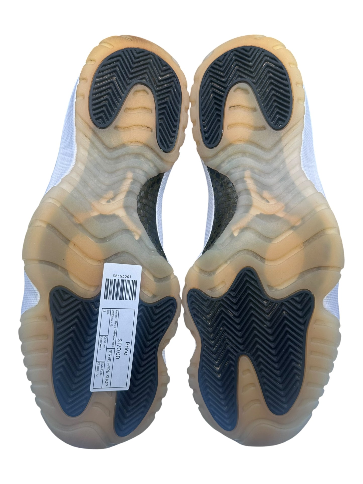 Jordan 11 Retro DMP Gratitude (2023) size 12 - Used/Worn