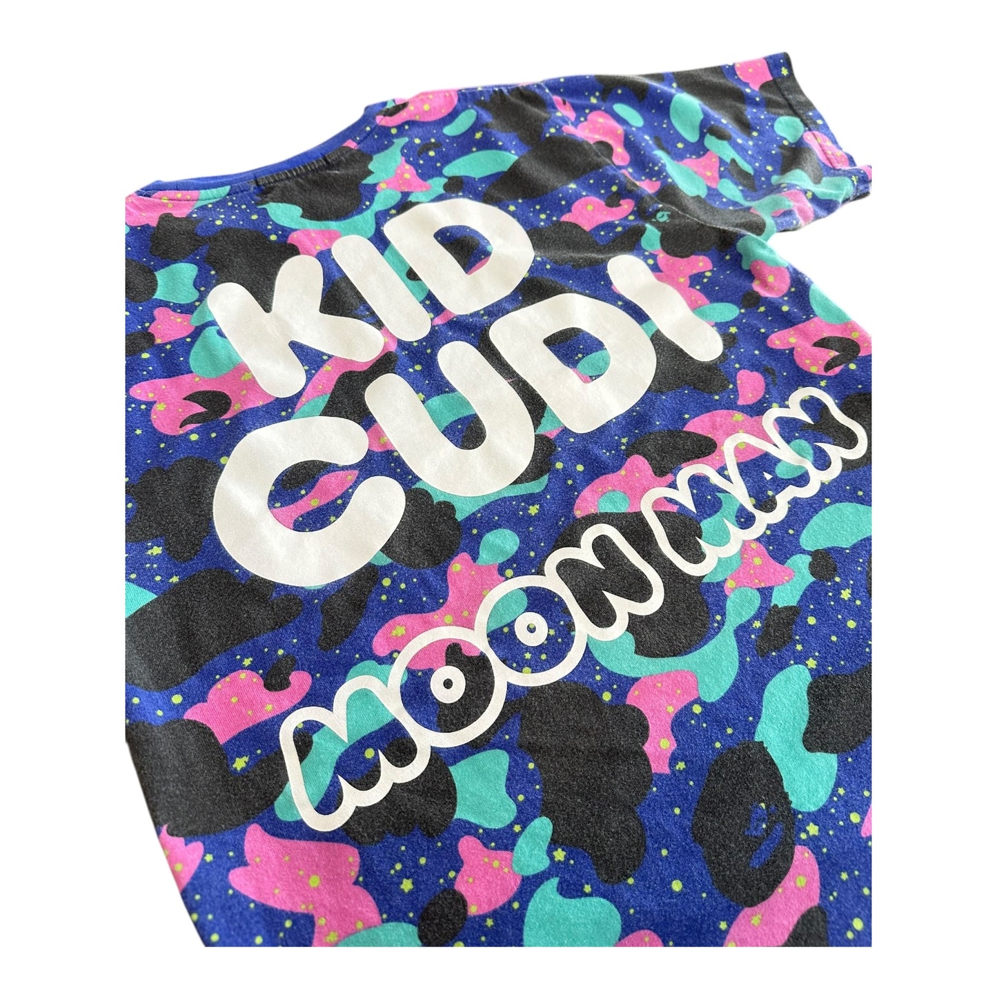 BAPE x Kid Cudi Camo Tee Multi - Used/Worn