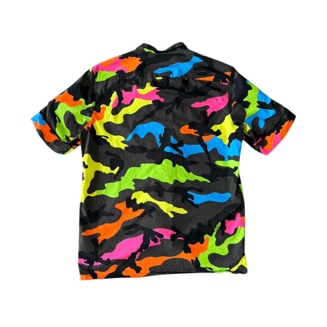Valentino Camo Button Up - Used/Worn