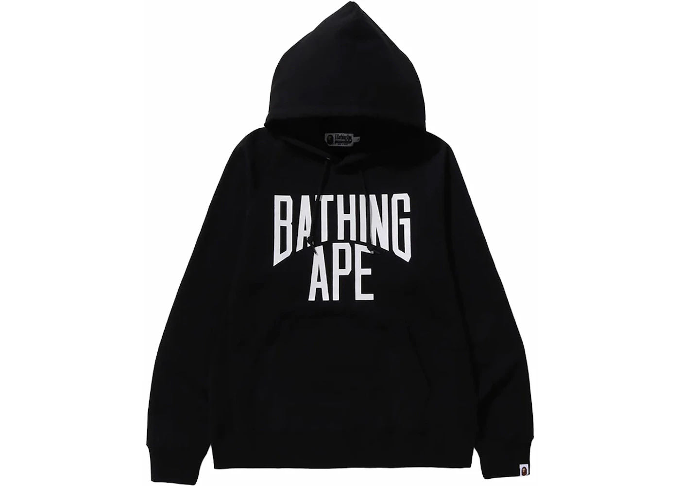 BAPE NYC Logo Pullover Hoodie Black - new with tags