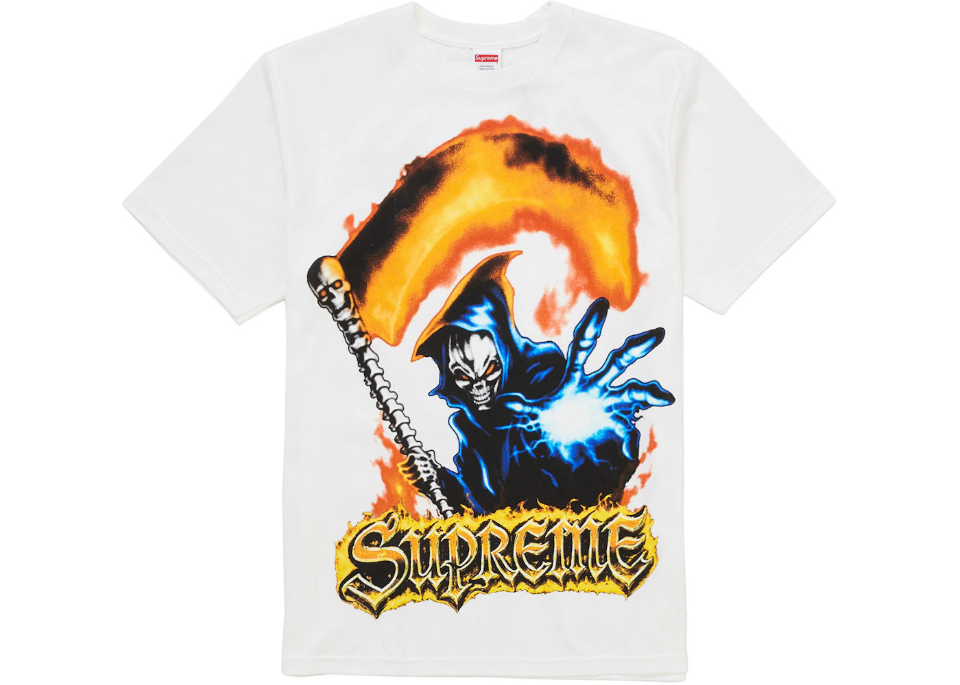 Supreme Grim Reaper Tee White - new with tags