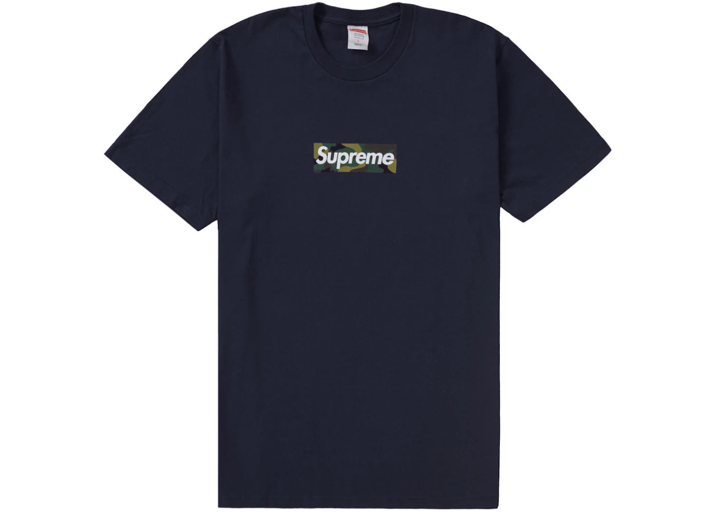 Supreme Box Logo Tee (FW23) Navy - Used/Worn