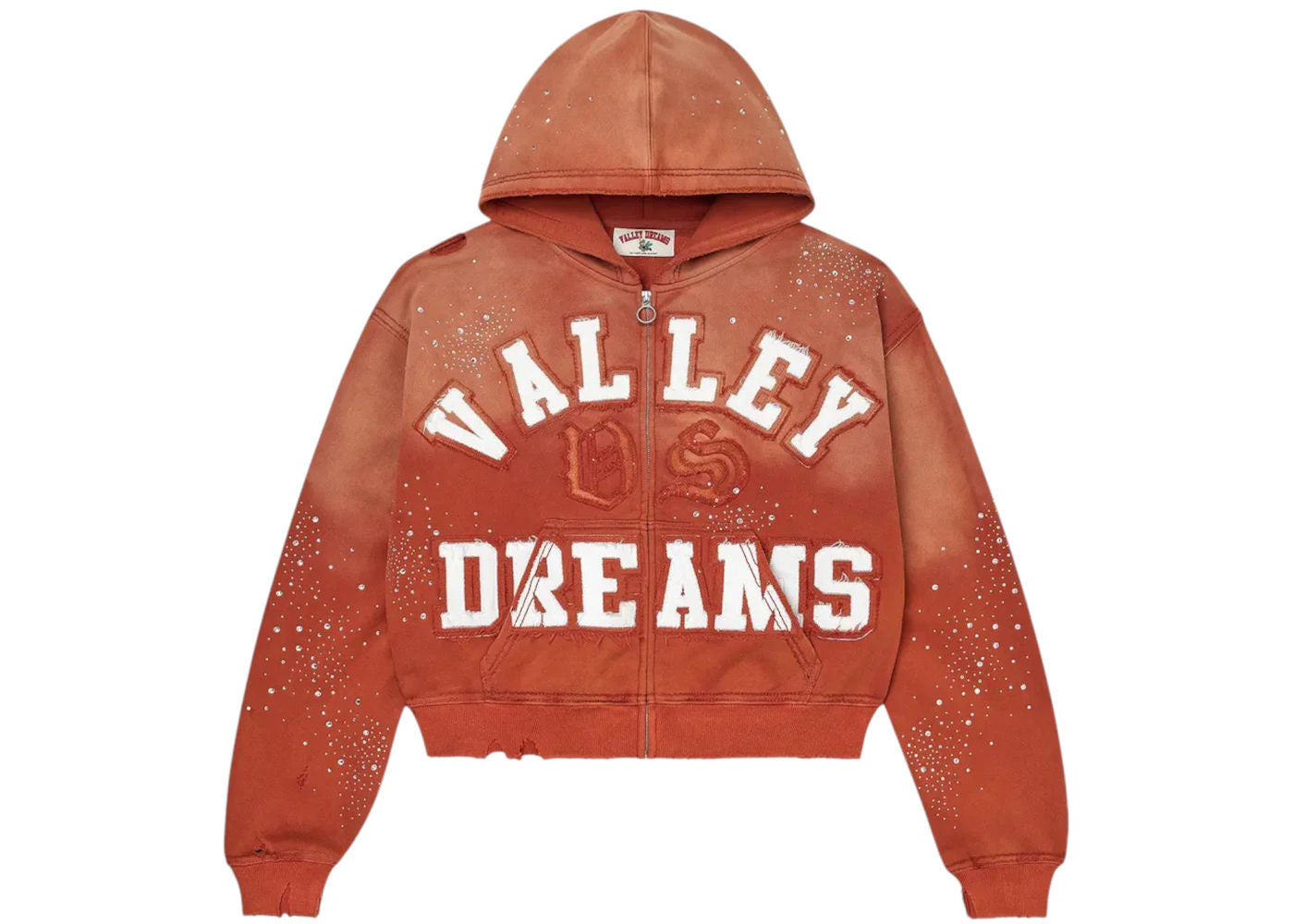 Vale Forever Classico Zip Up Hoodie Orange - Used/Worn