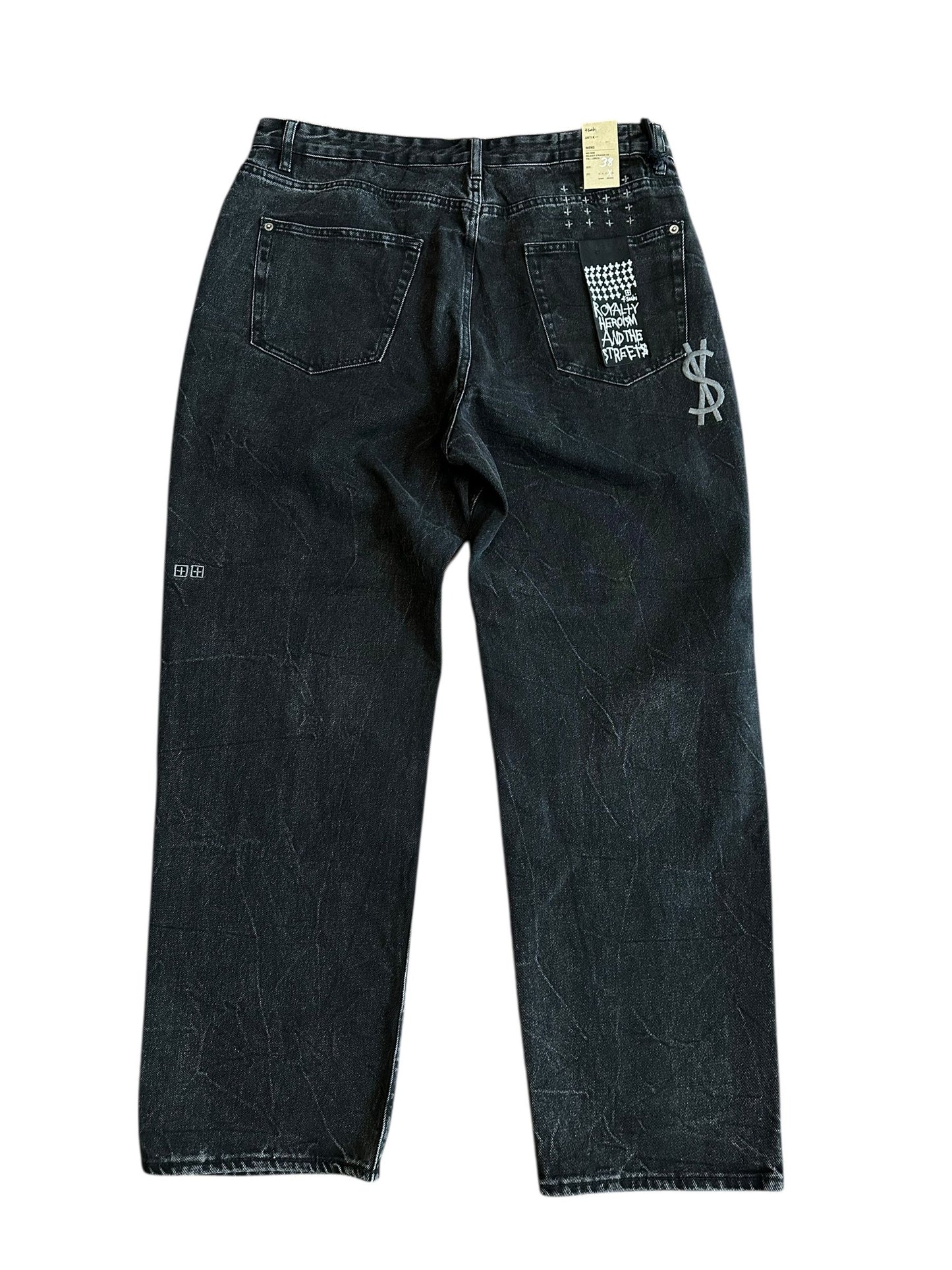 ksubi anti K granite black jeans