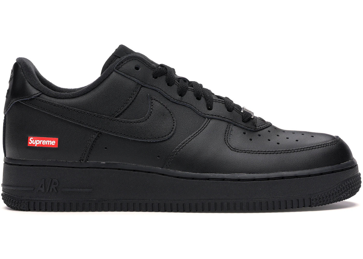 Nike Air Force 1 Low Supreme Black - New with box