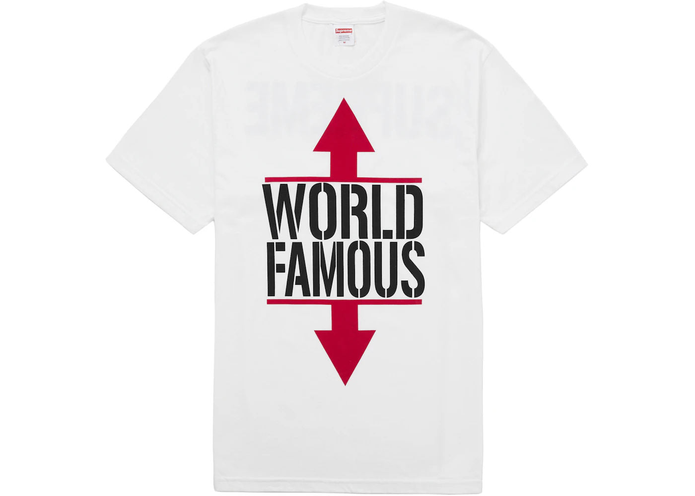 Supreme World Famous Tee White