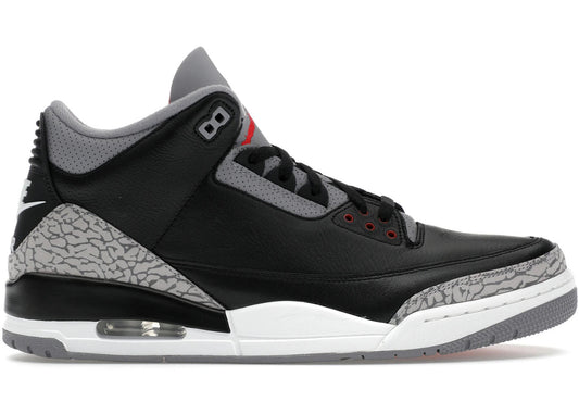 Jordan 3 Retro OG Black Cement (2024) - Like New