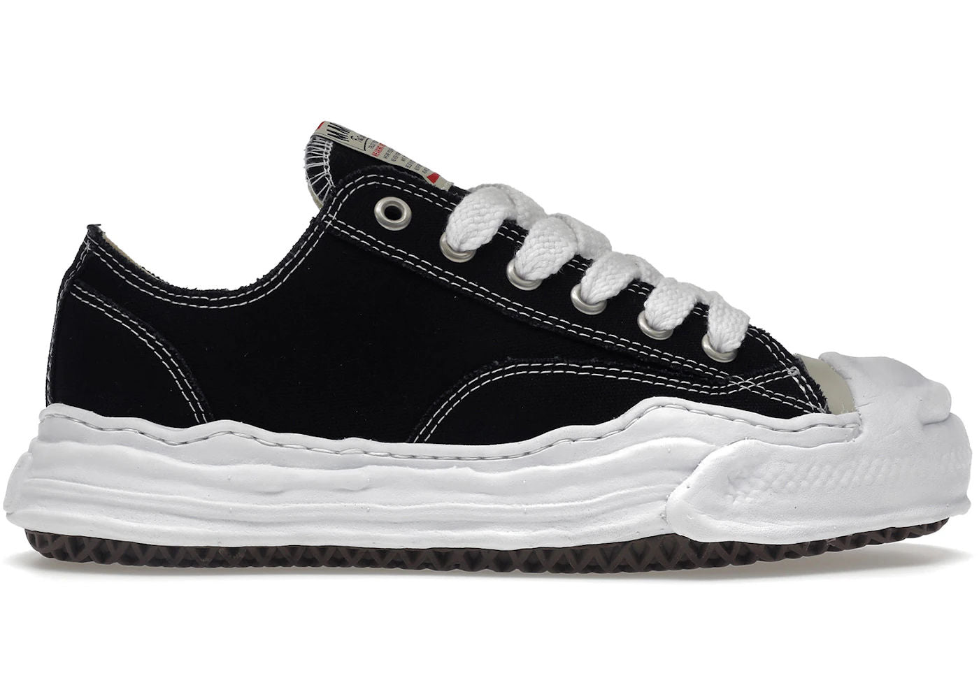 Maison Mihara Yasuhiro Hank OG Sole Canvas Low Black - Used/Worn