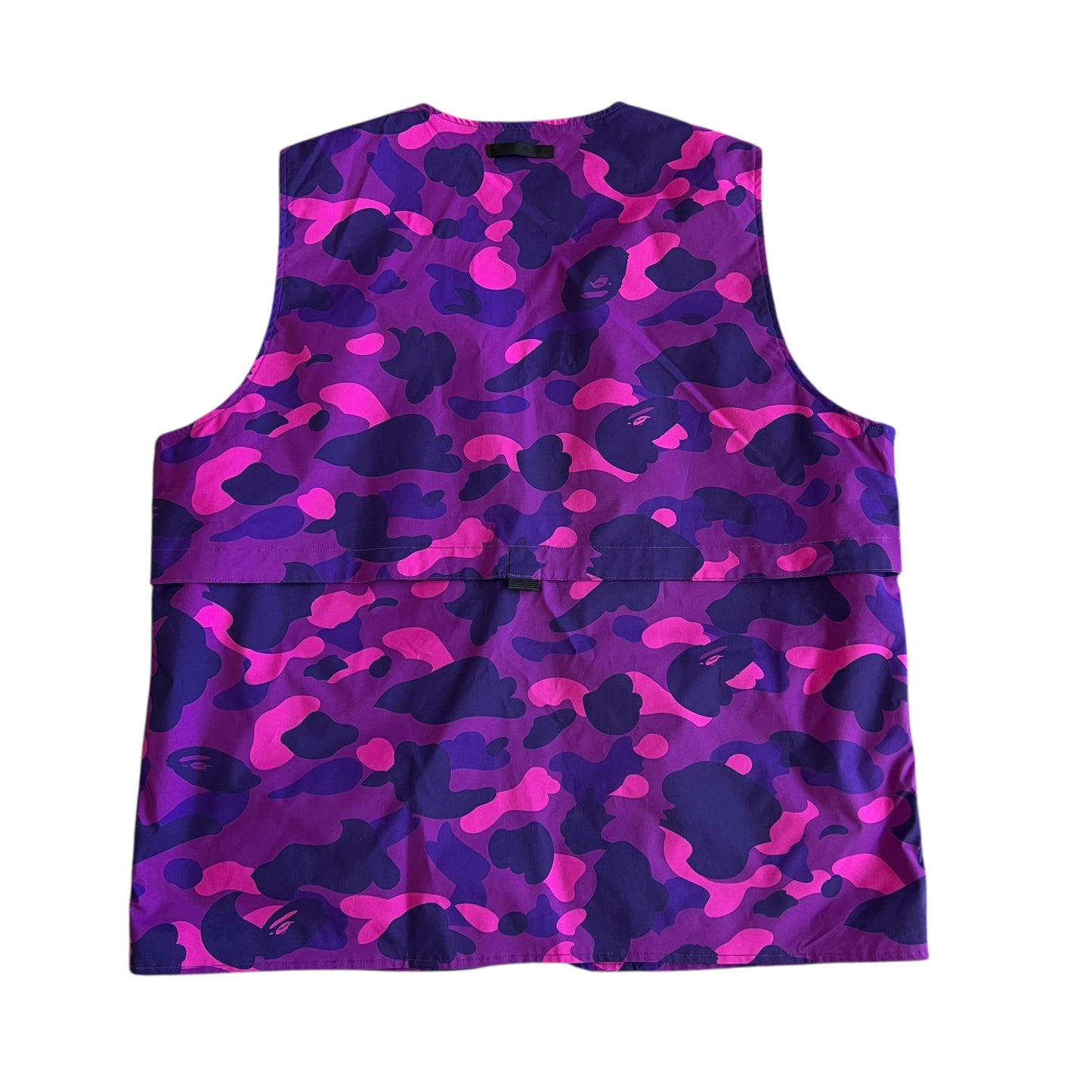 BAPE Color Camo Down Vest Purple