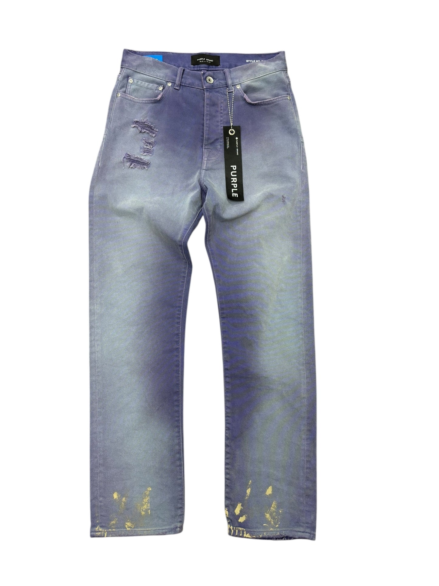 Purple Brand Mid Rise w/ Straight Leg Lavender Jean (P011)