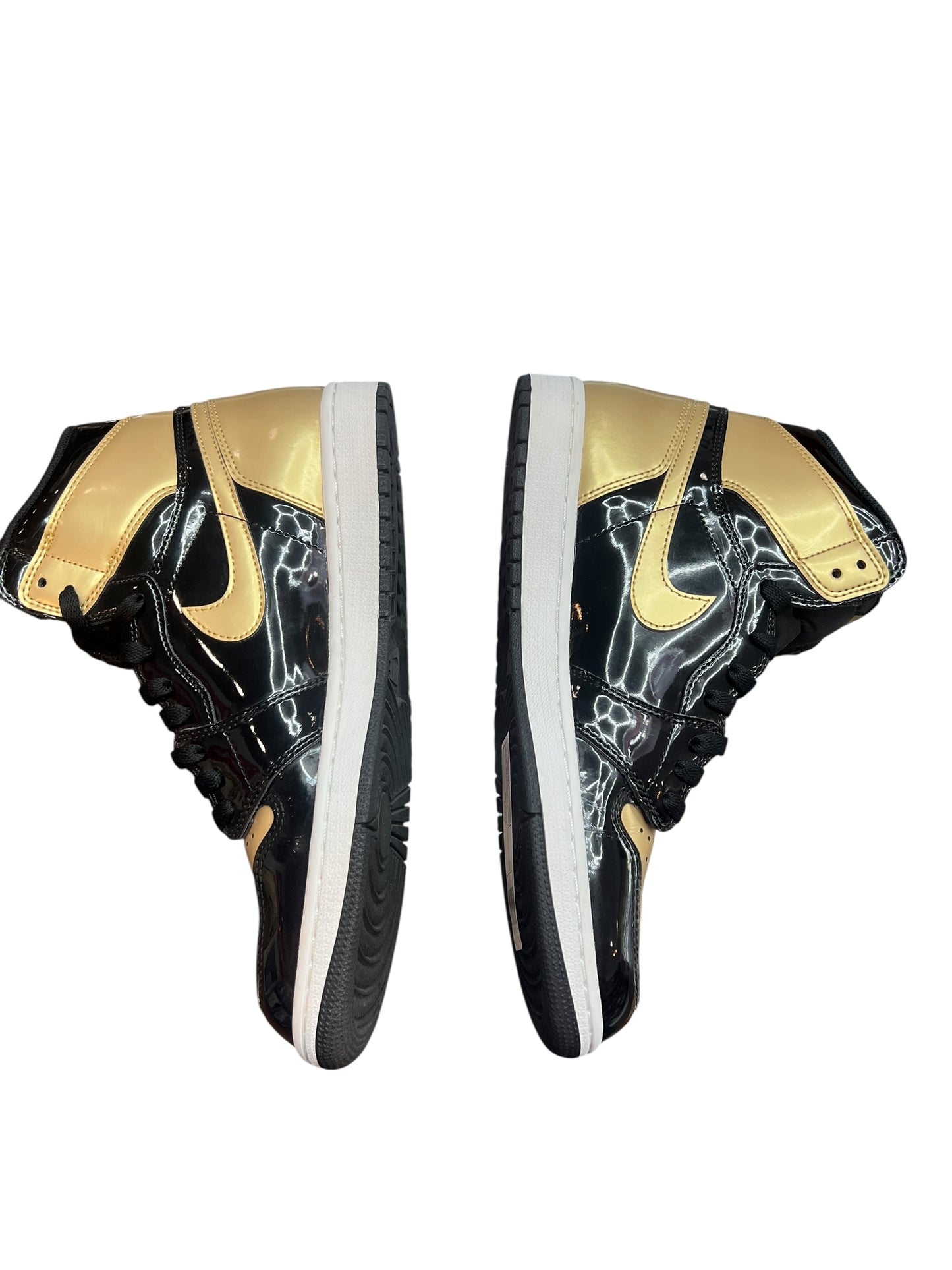 Jordan 1 Retro High NRG Patent Gold Toe - Used/Worn