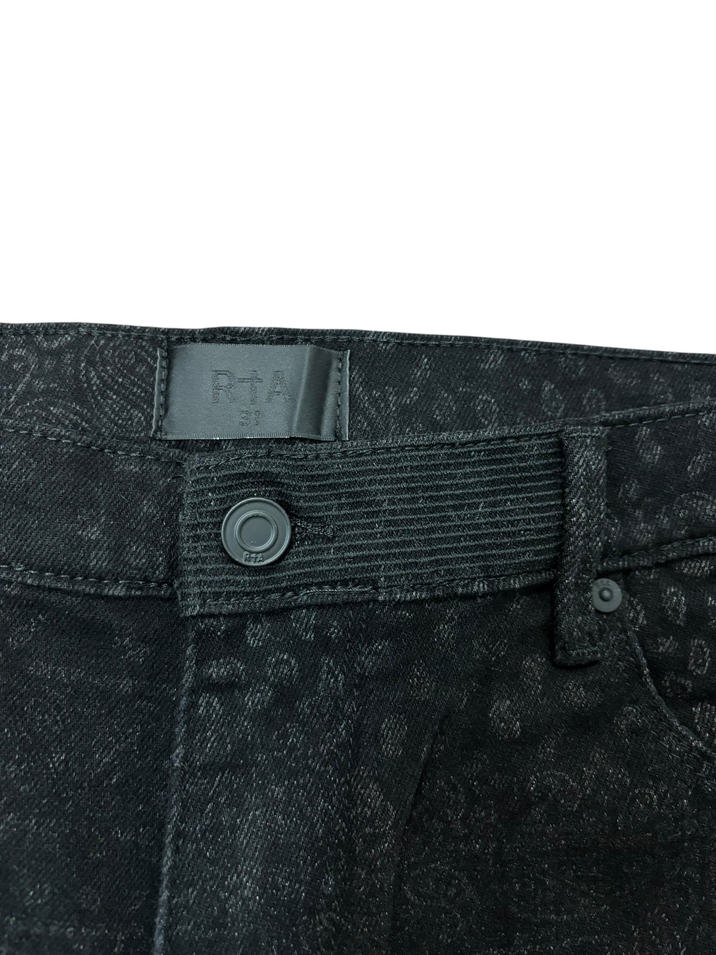 RTA Print Cotton Jeans
