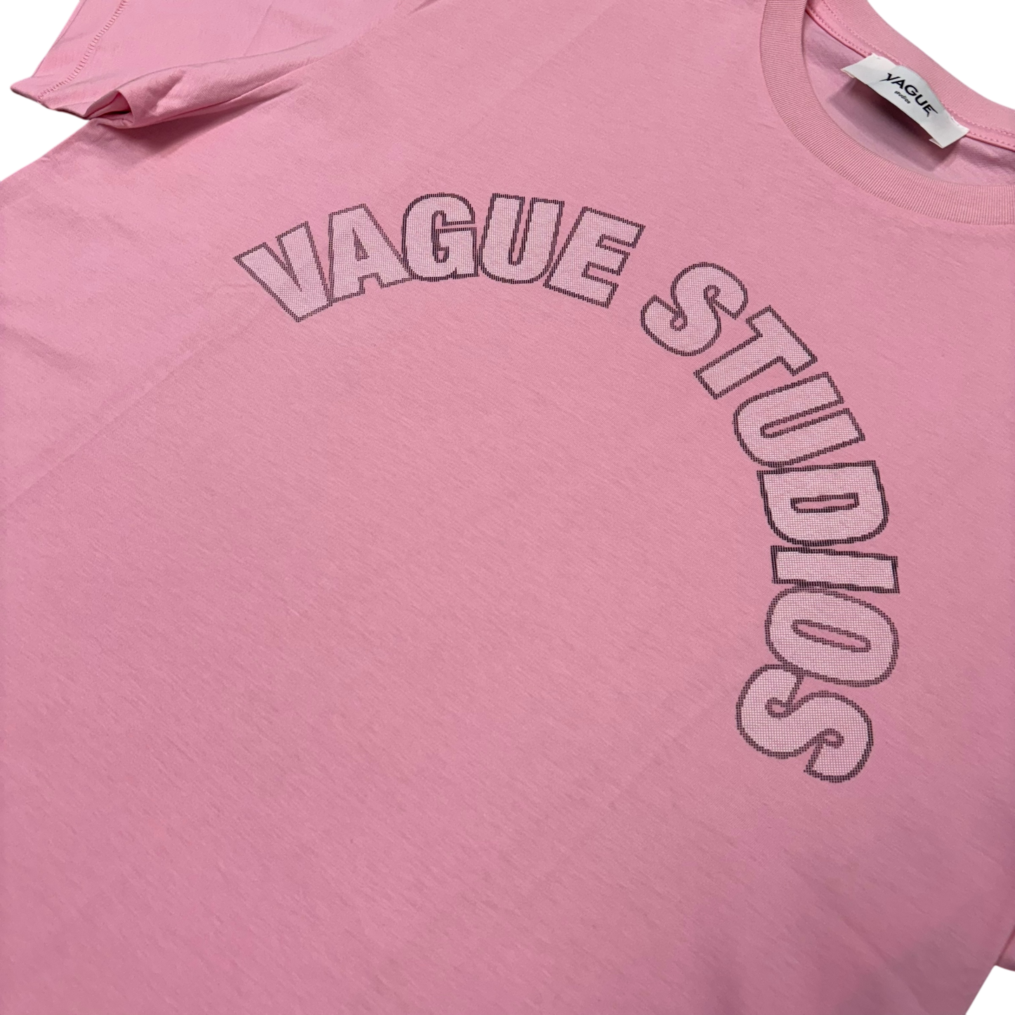 Vague studios Collegiate Tee Pinkt