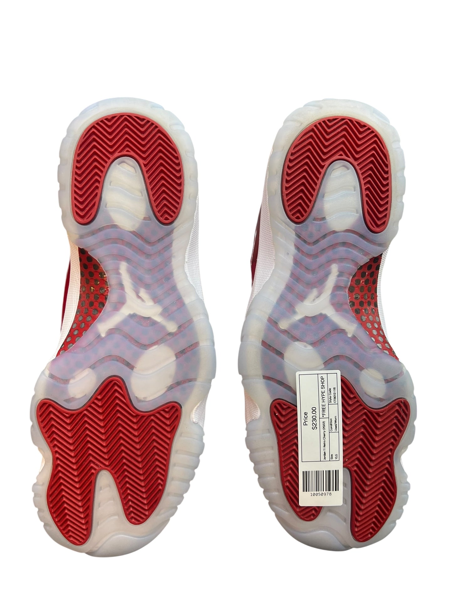 Jordan 11 Retro Cherry (2022) - Used/Worn