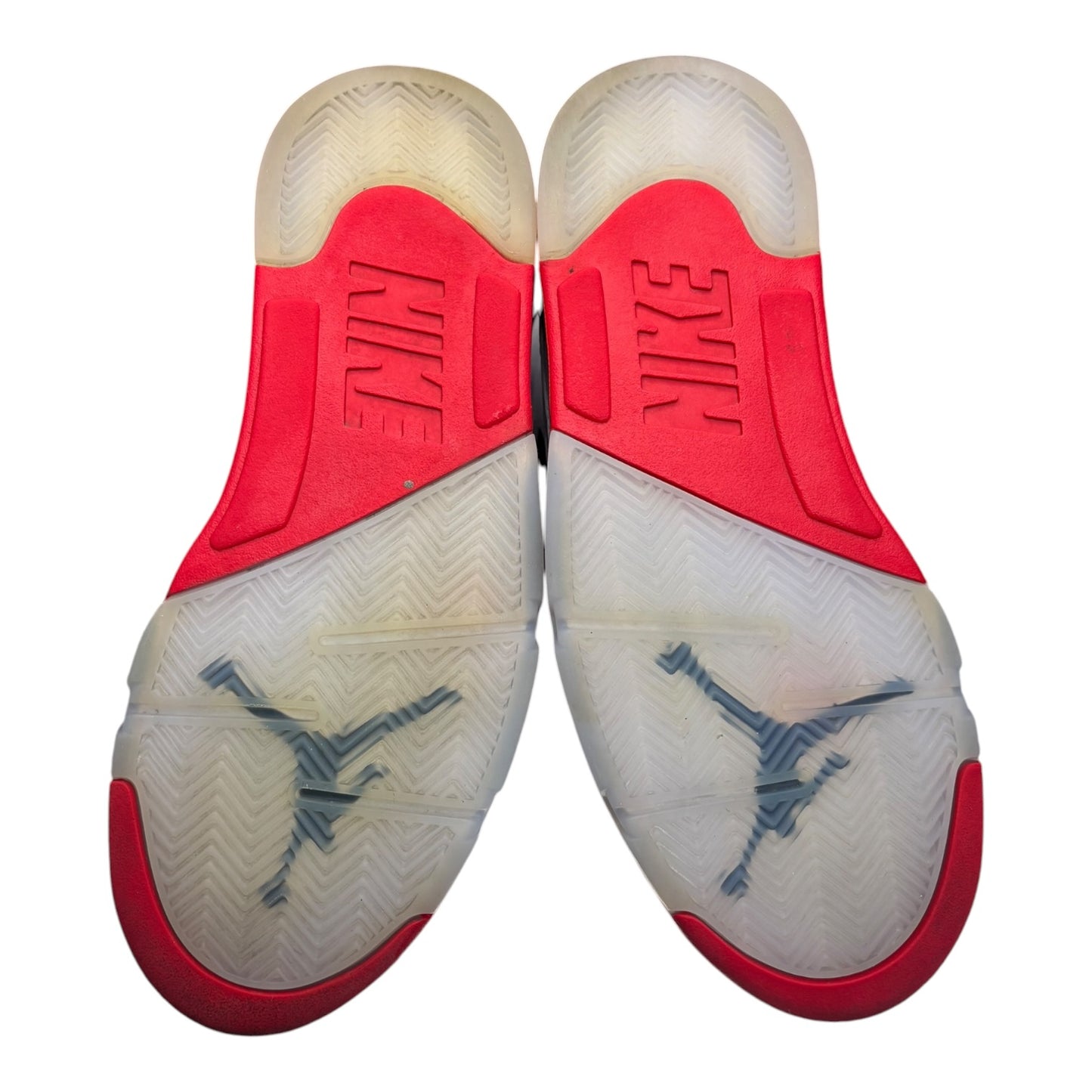 Jordan 5 Retro Fire Red Black Tongue (2025) size 7.5 - Used/Worn