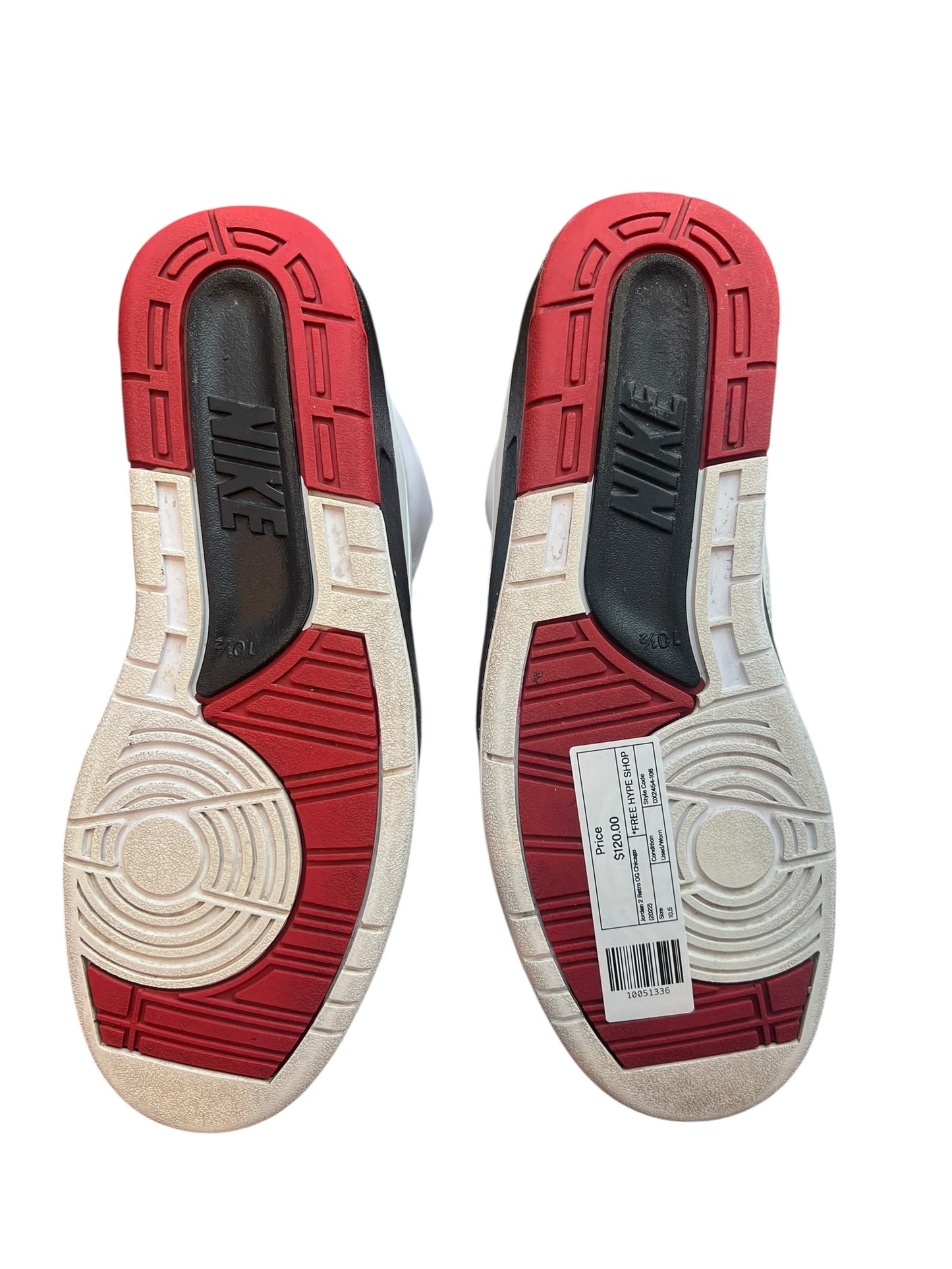Jordan 2 Retro OG Chicago (2022) - Used/Worn
