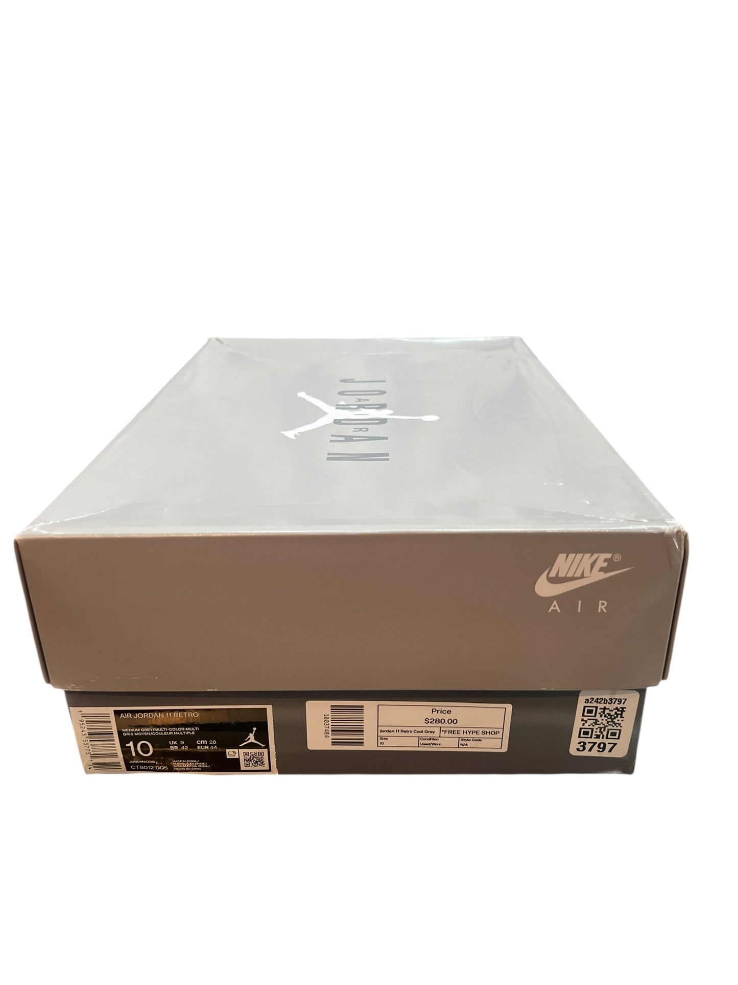 Jordan 11 Retro Cool Grey - Used/Worn