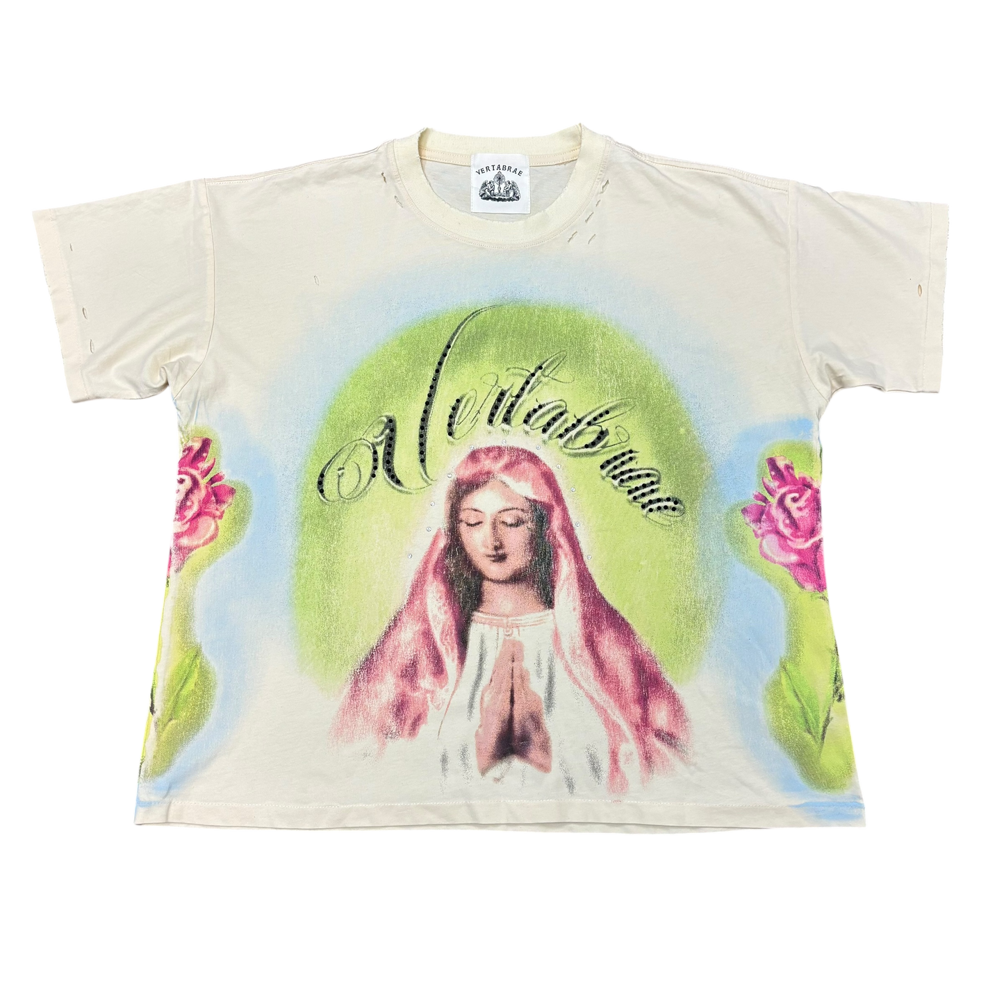 Vertabrae Prayer Tee Multicolor
