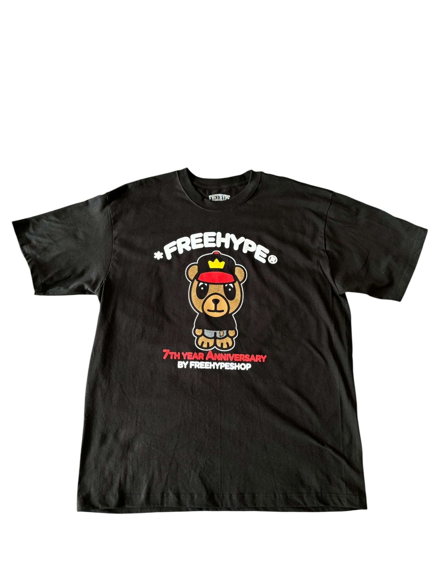 Black 7th year Anniversary FreeHype tee