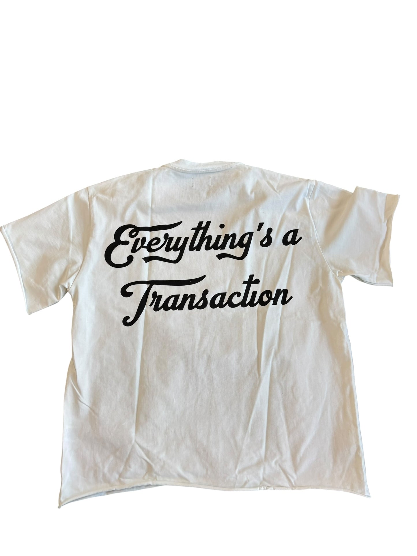 Real Everything White Rich Transactions Tee