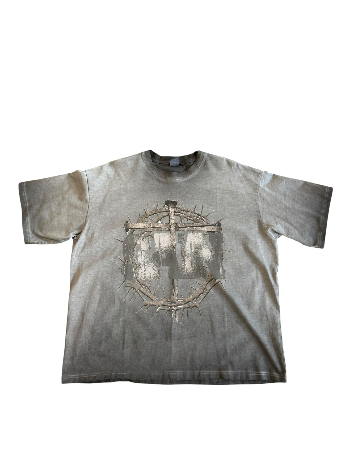 Saint Vanity Grey Thorn Tee