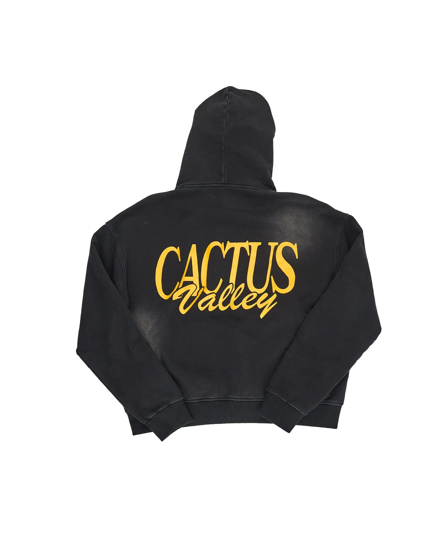 AZVA Black Classic Valley Stacked Hoodie