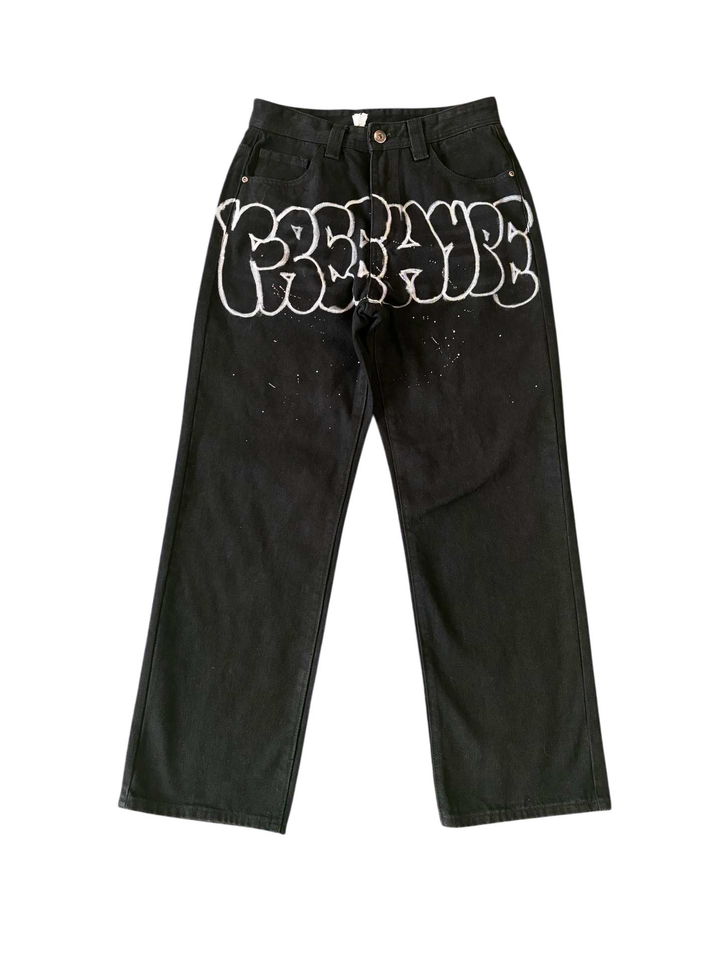 Freehype Worldwide Custom Black Jeans