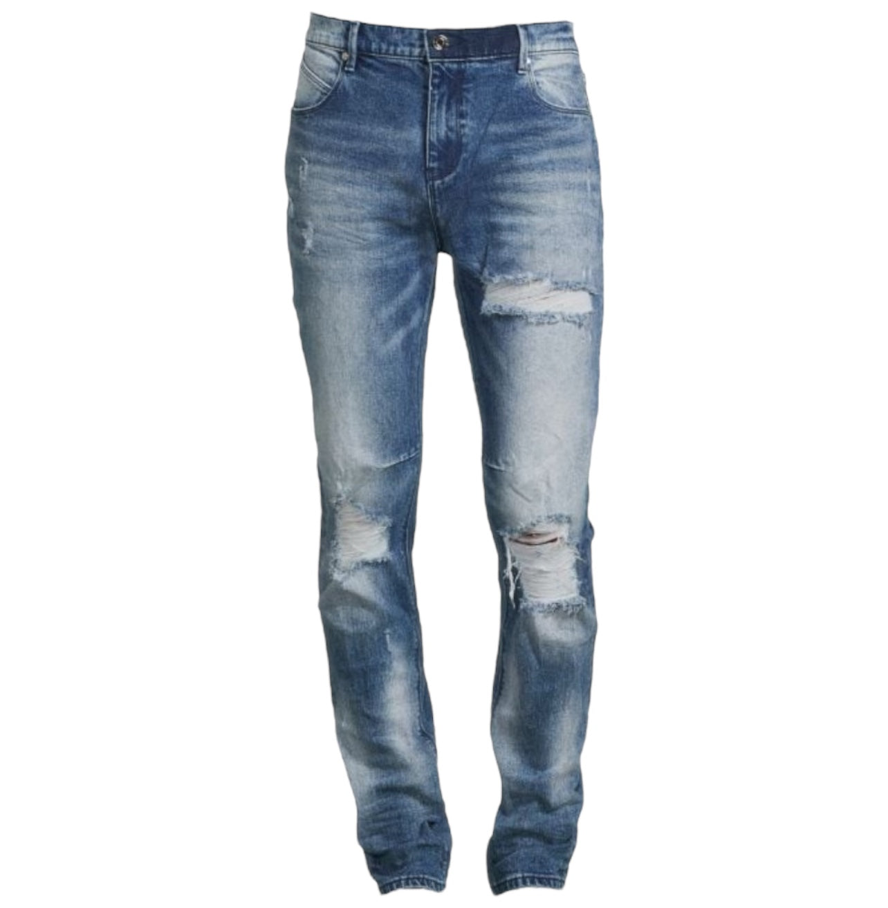 RTA D-Clay Distressed Skinny Jeans