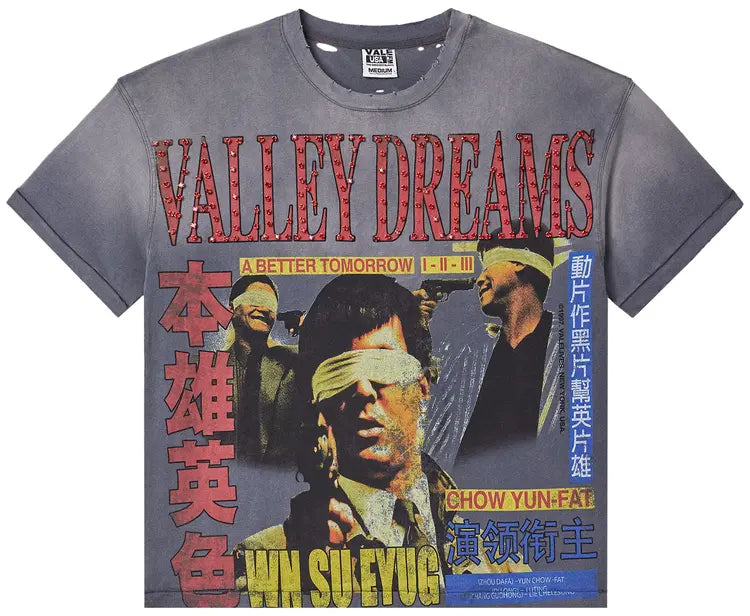 Vale Forever Robber Bling Tee Grey