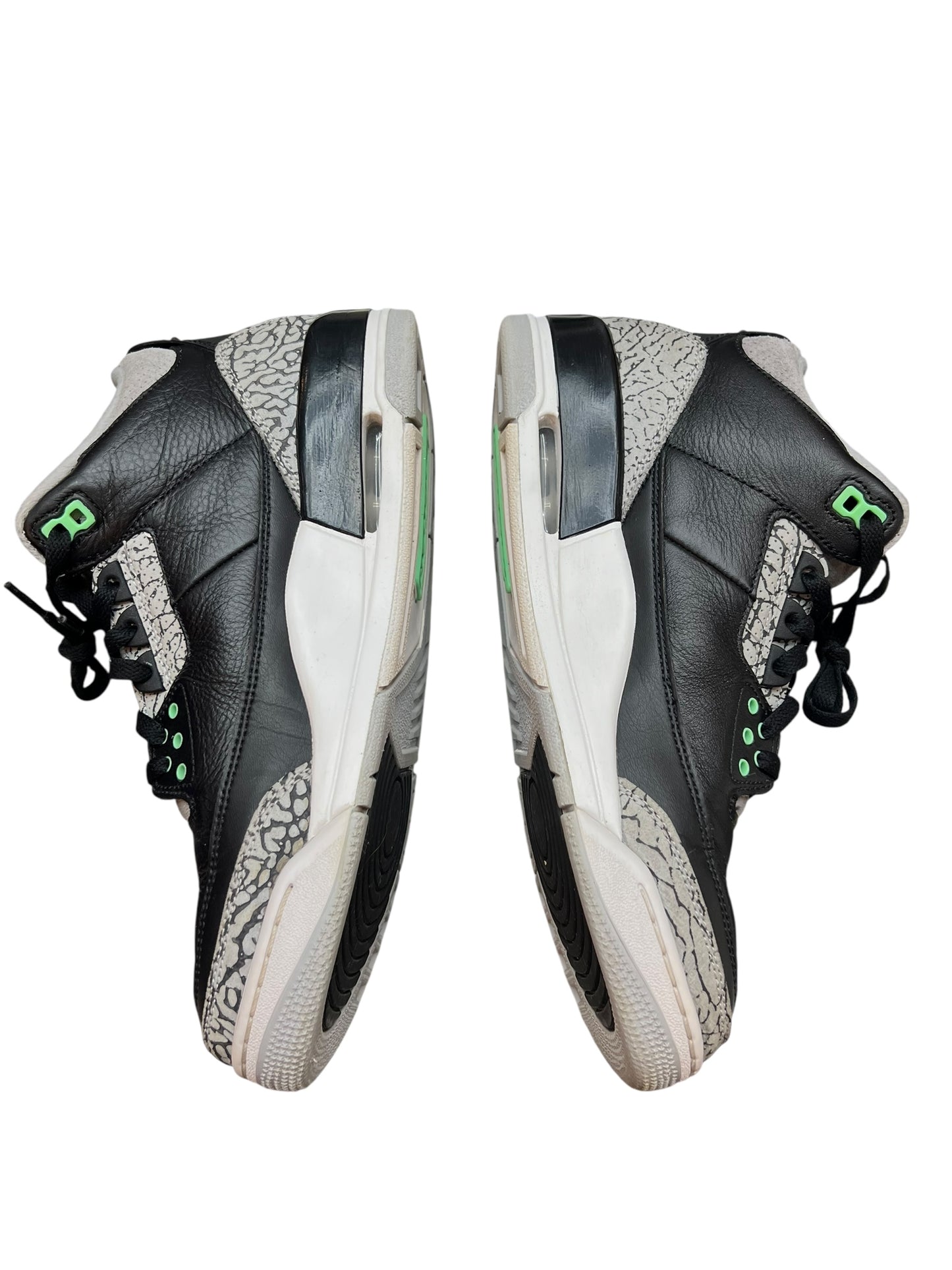 Jordan 3 Retro Green Glow - Used / rep box