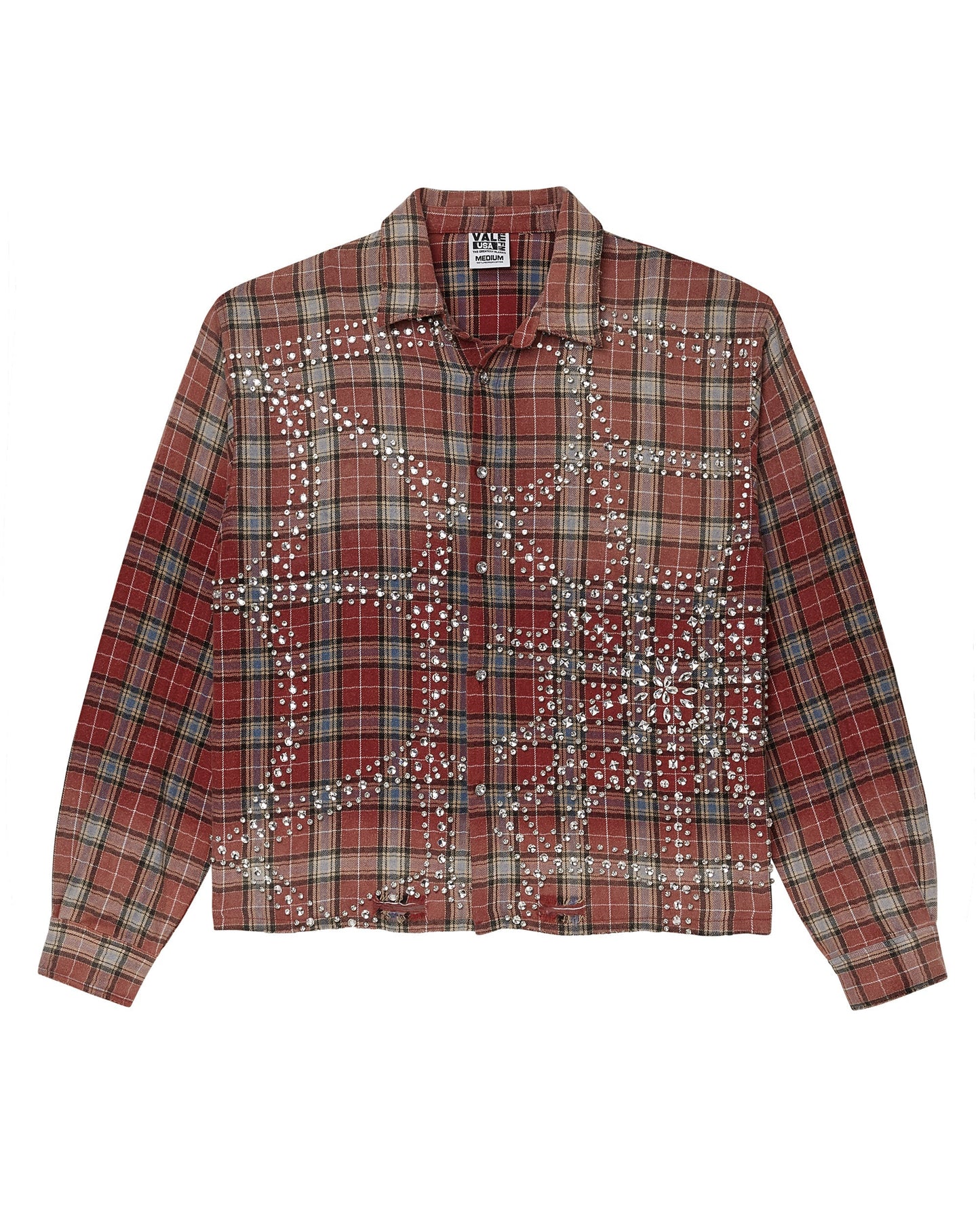 Vale forever Grinch Bling Flannel