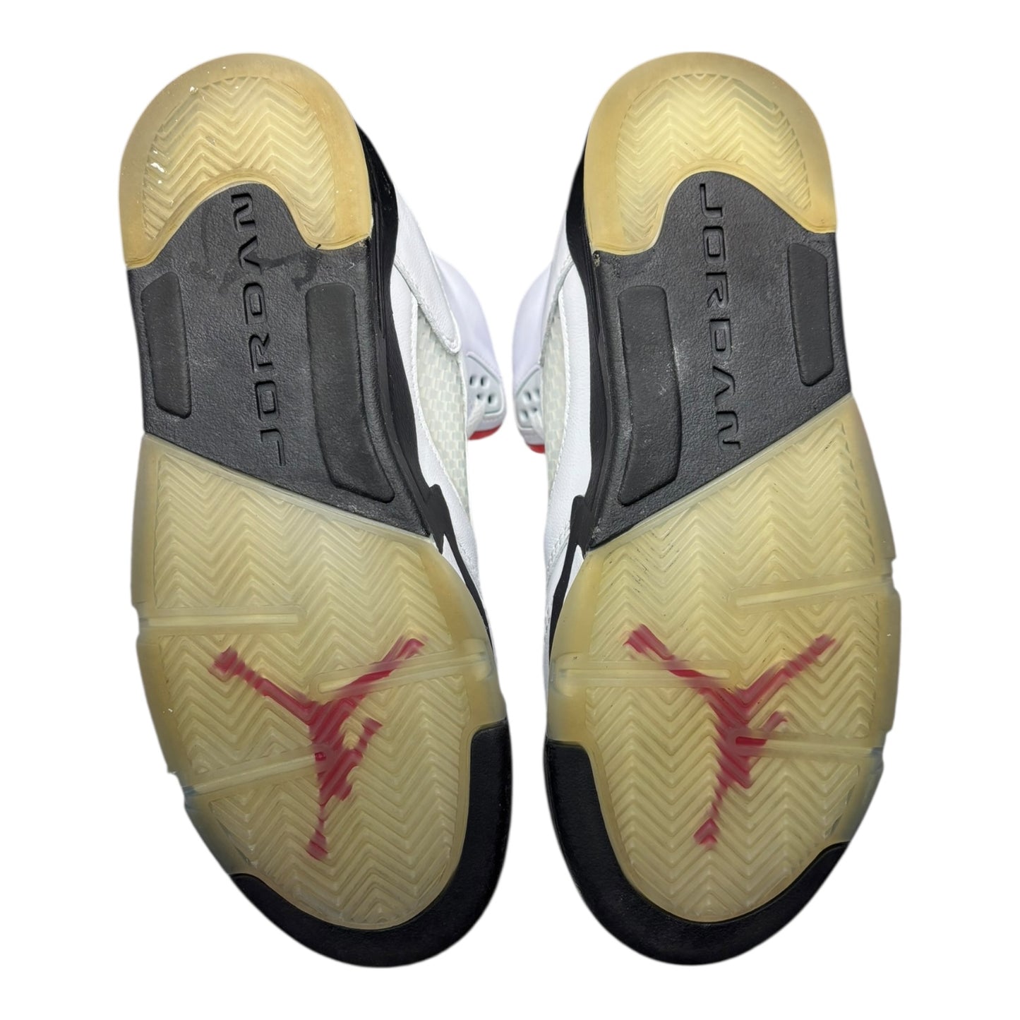 Jordan 5 Retro Fire Red Silver Tongue (2020) (GS) - Used/Worn