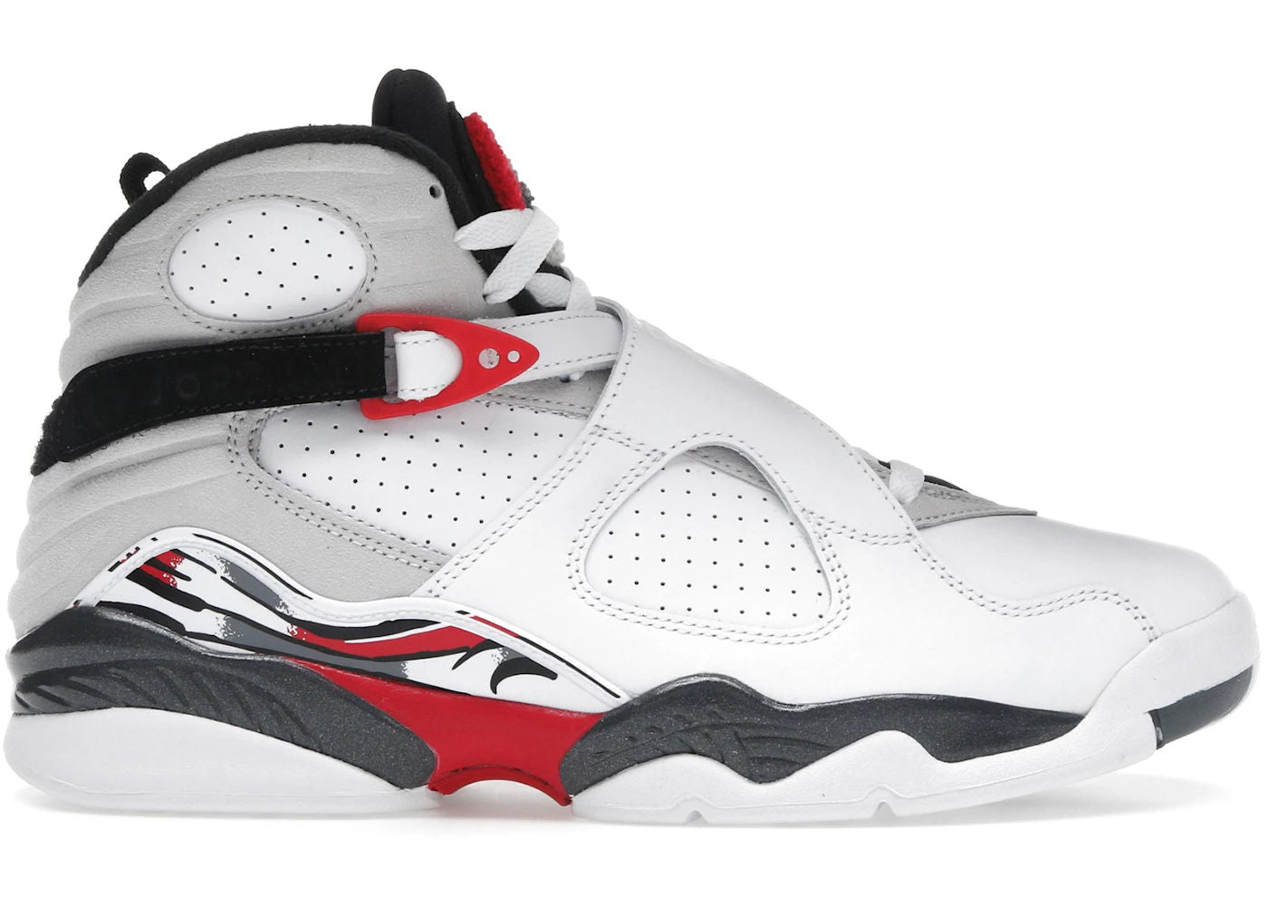Jordan 8 Retro White True Red (2025) - New with box