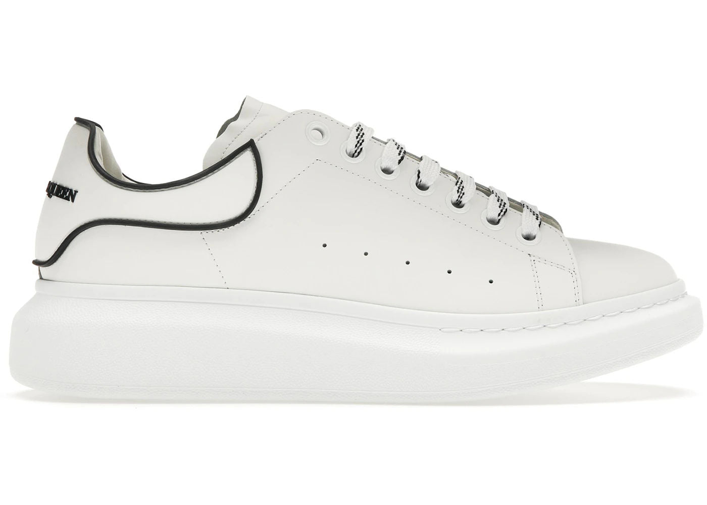Alexander McQueen Oversized White Black Trim - Used/Worn