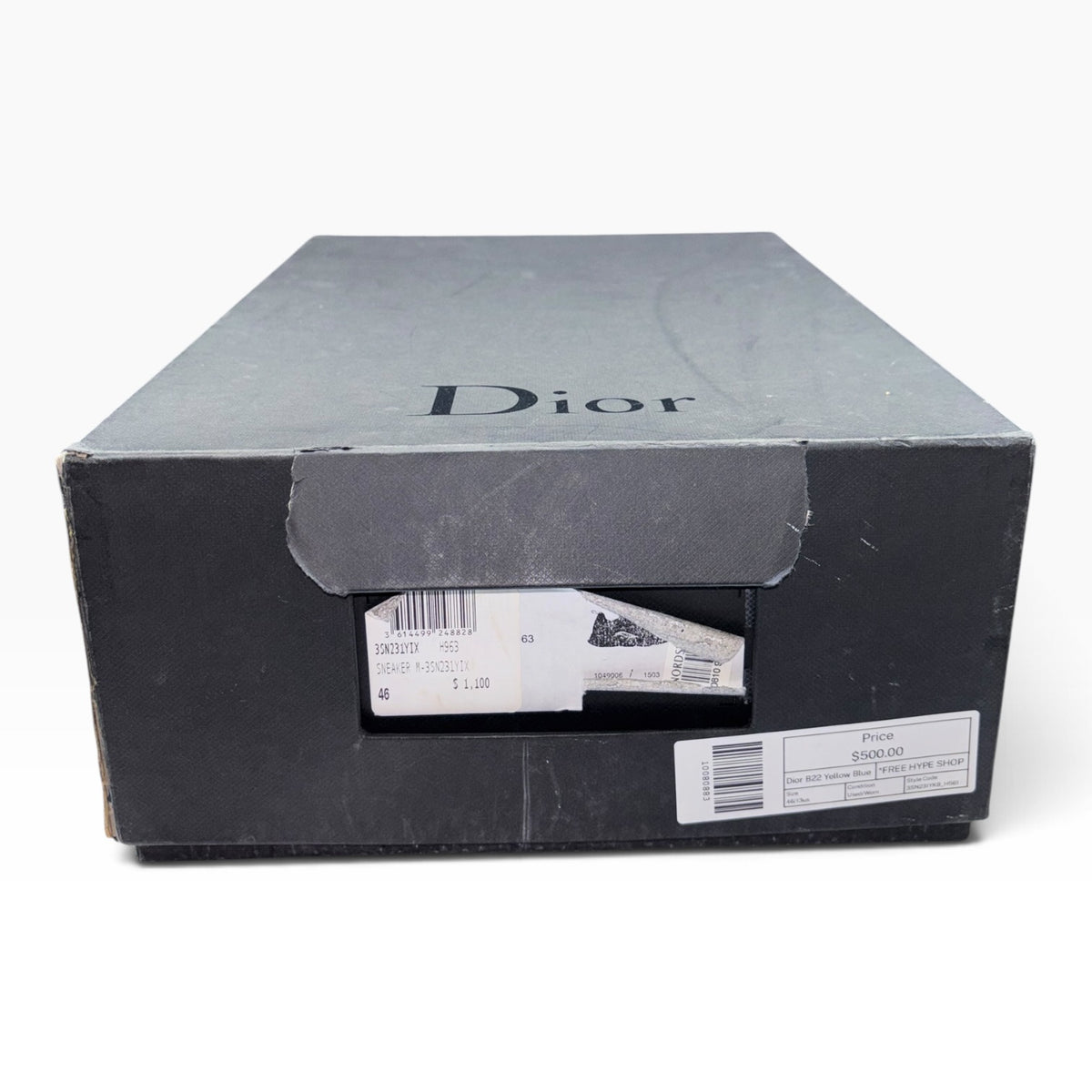 Dior B22 Yellow Blue