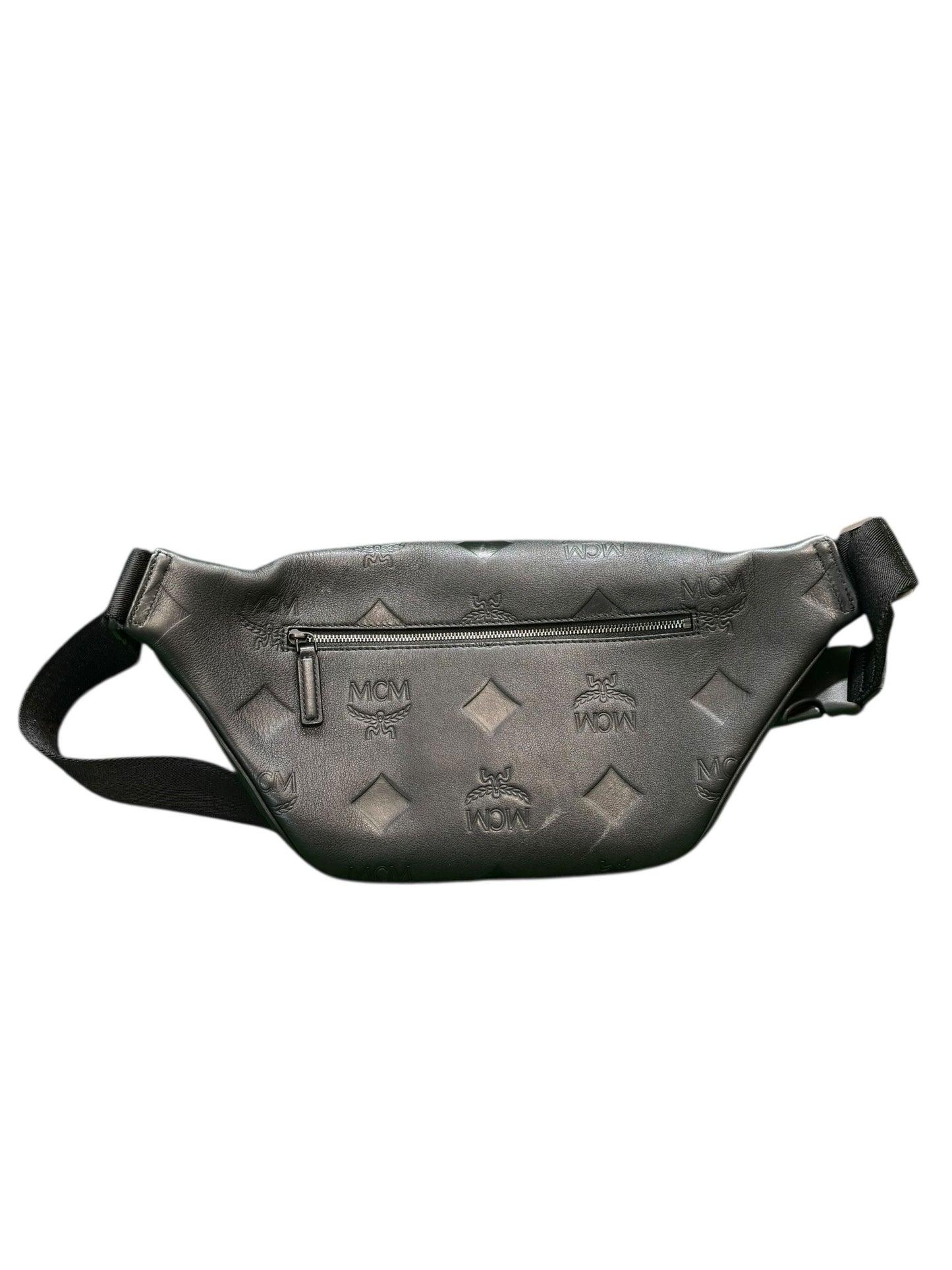 MCM Fursten Belt Bag Black - Used/Worn