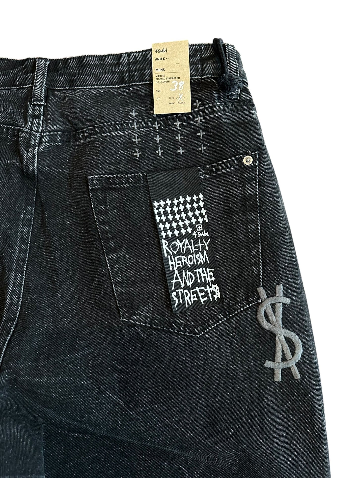 ksubi anti K granite black jeans