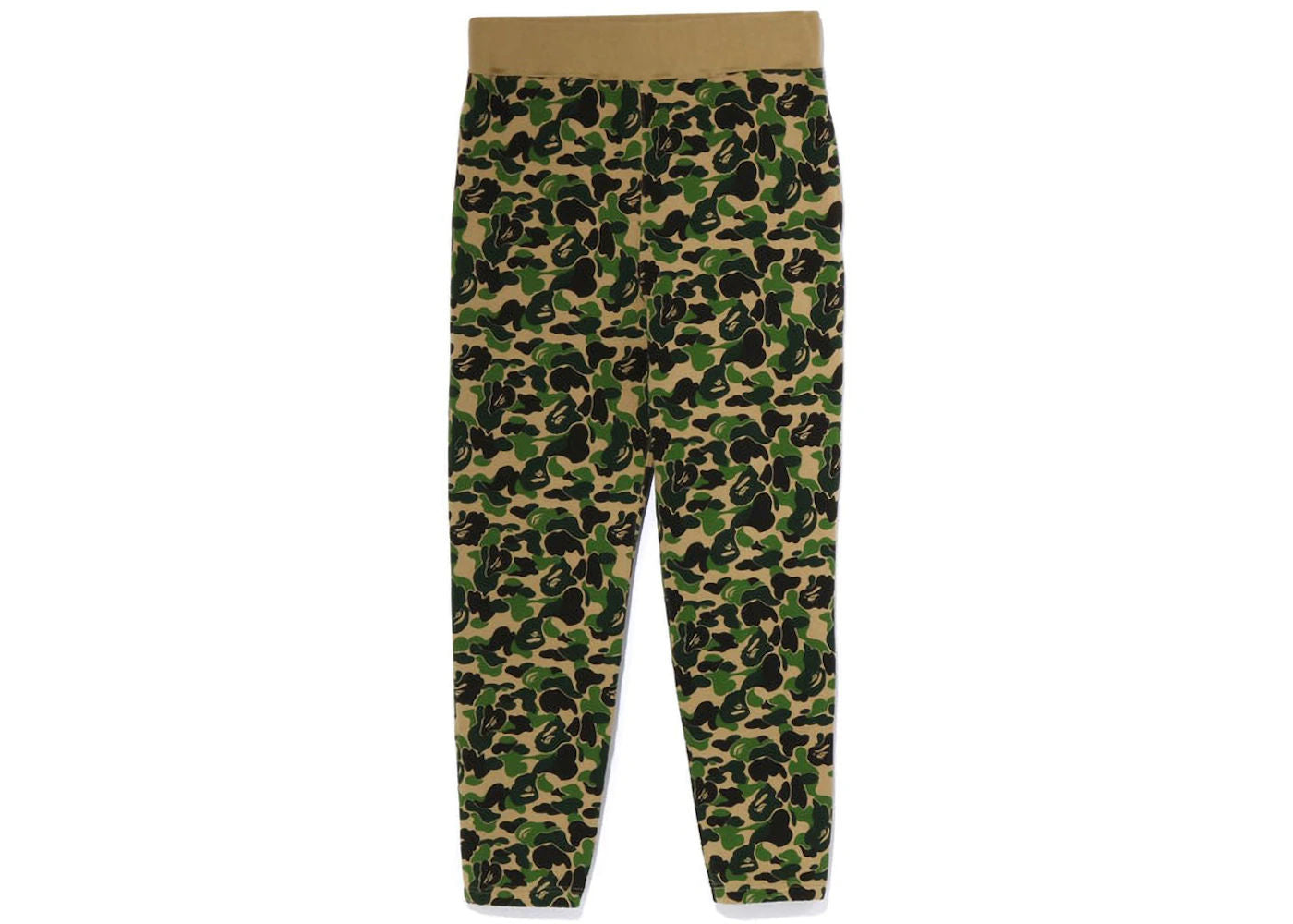 BAPE ABC Camo Sweatpants Green - Like New
