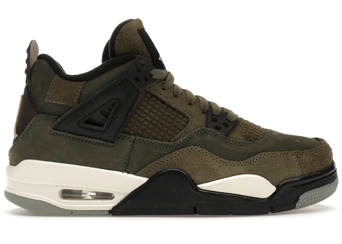Jordan 4 Retro SE Craft Medium Olive (GS) size 7 - Used/Worn