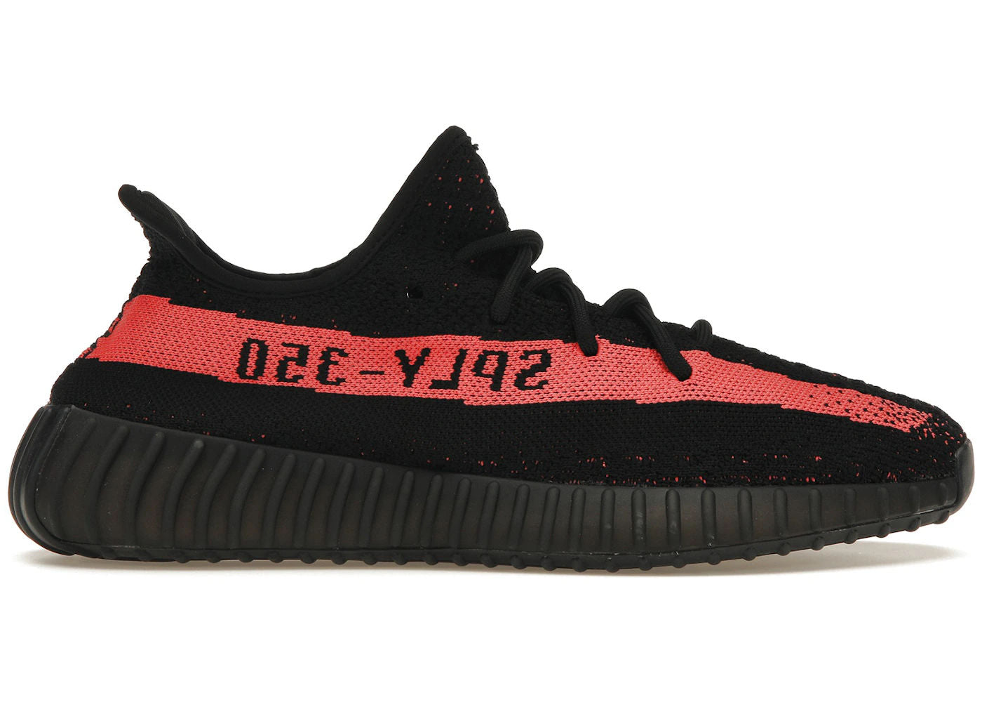 adidas Yeezy Boost 350 V2 Core Black Red - Used/Worn